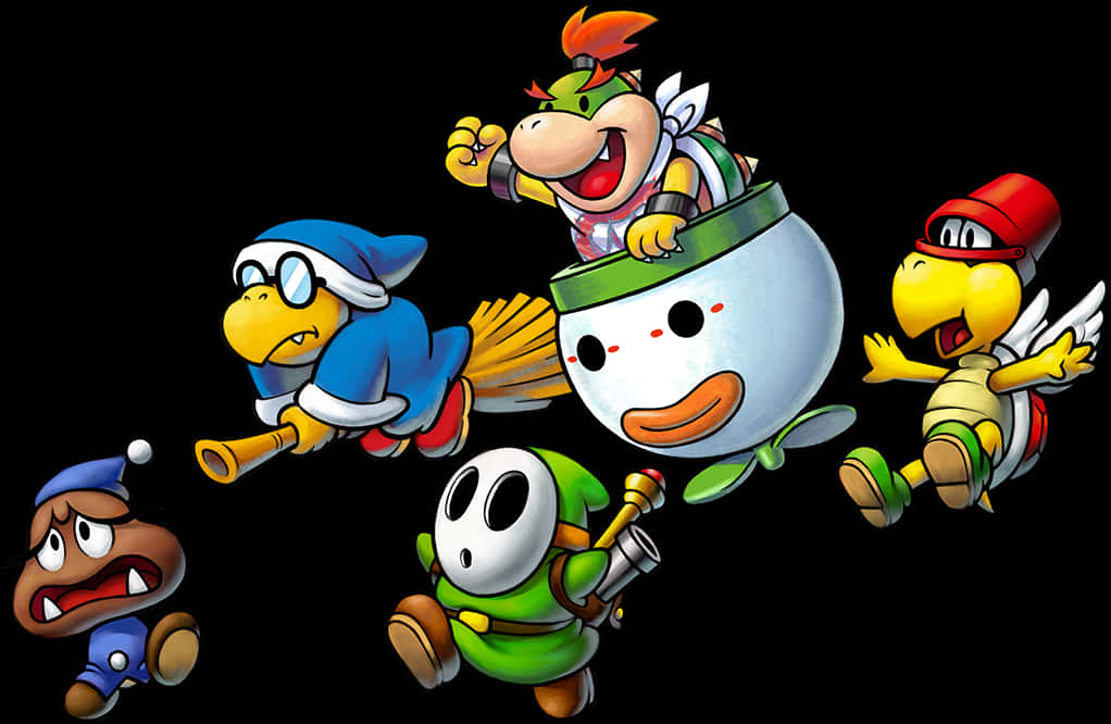 Minh họa Bowser Minions Hình nền