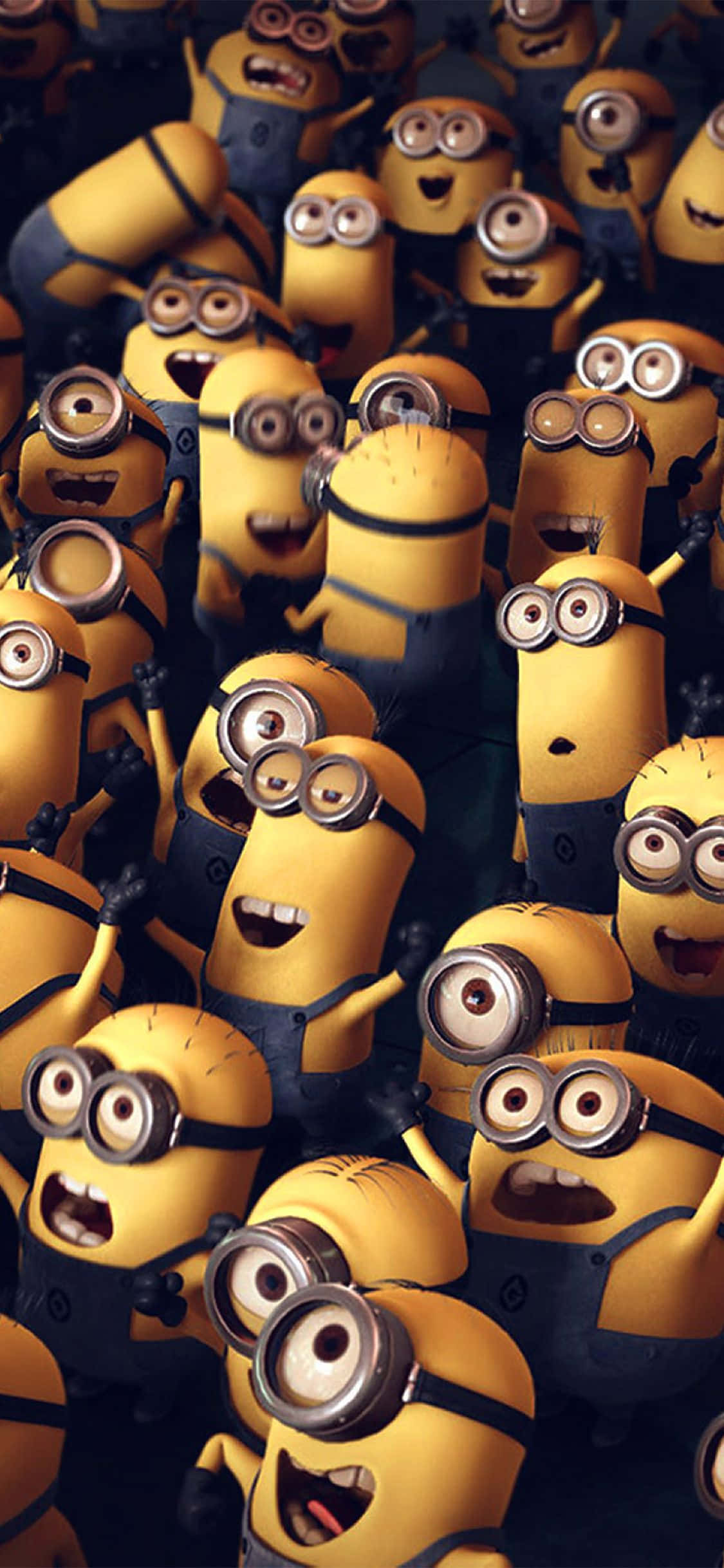 Laughing Despicable Me Minion iPhone Hình nền