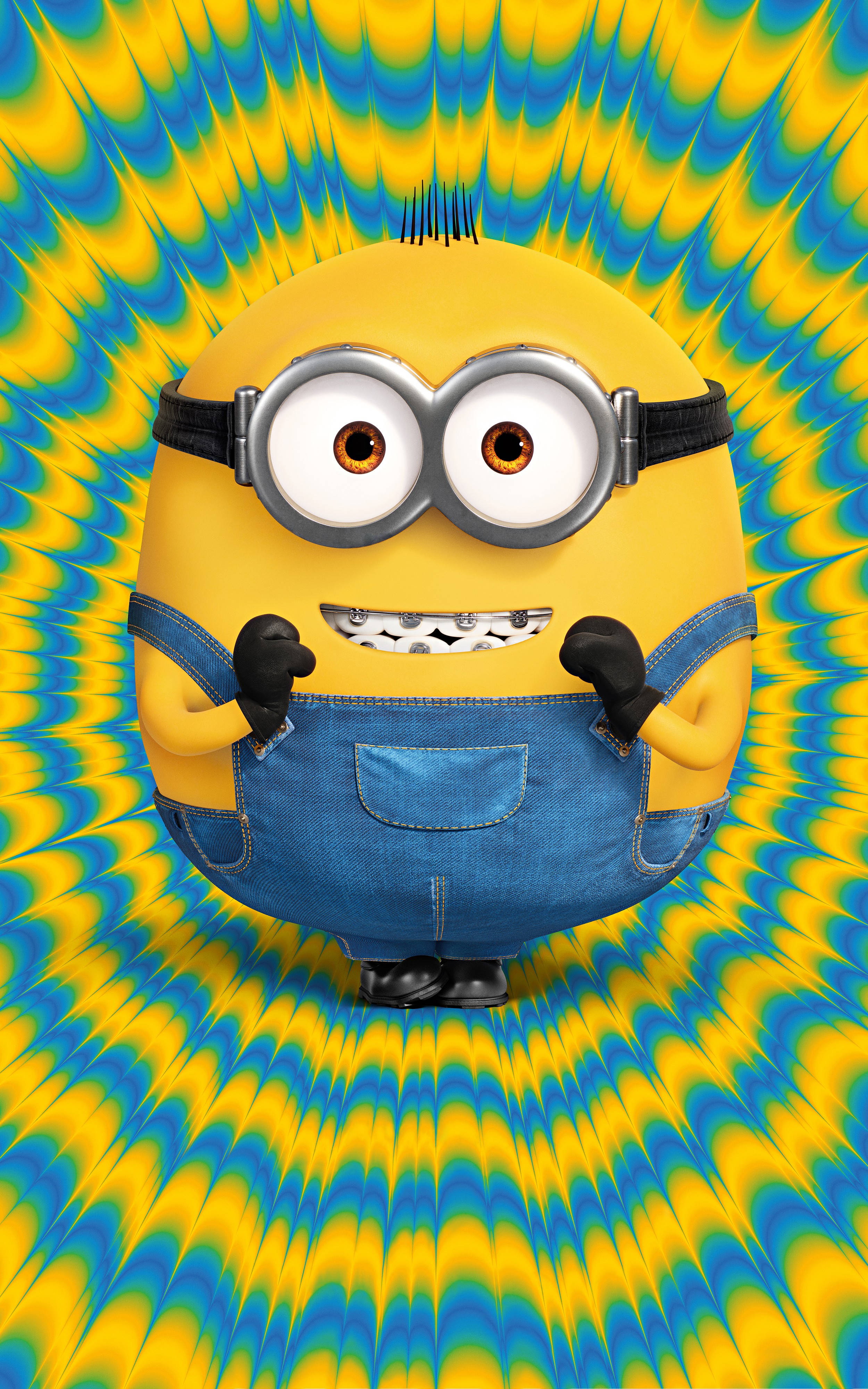 Minions Yellow And Blue Hình nền