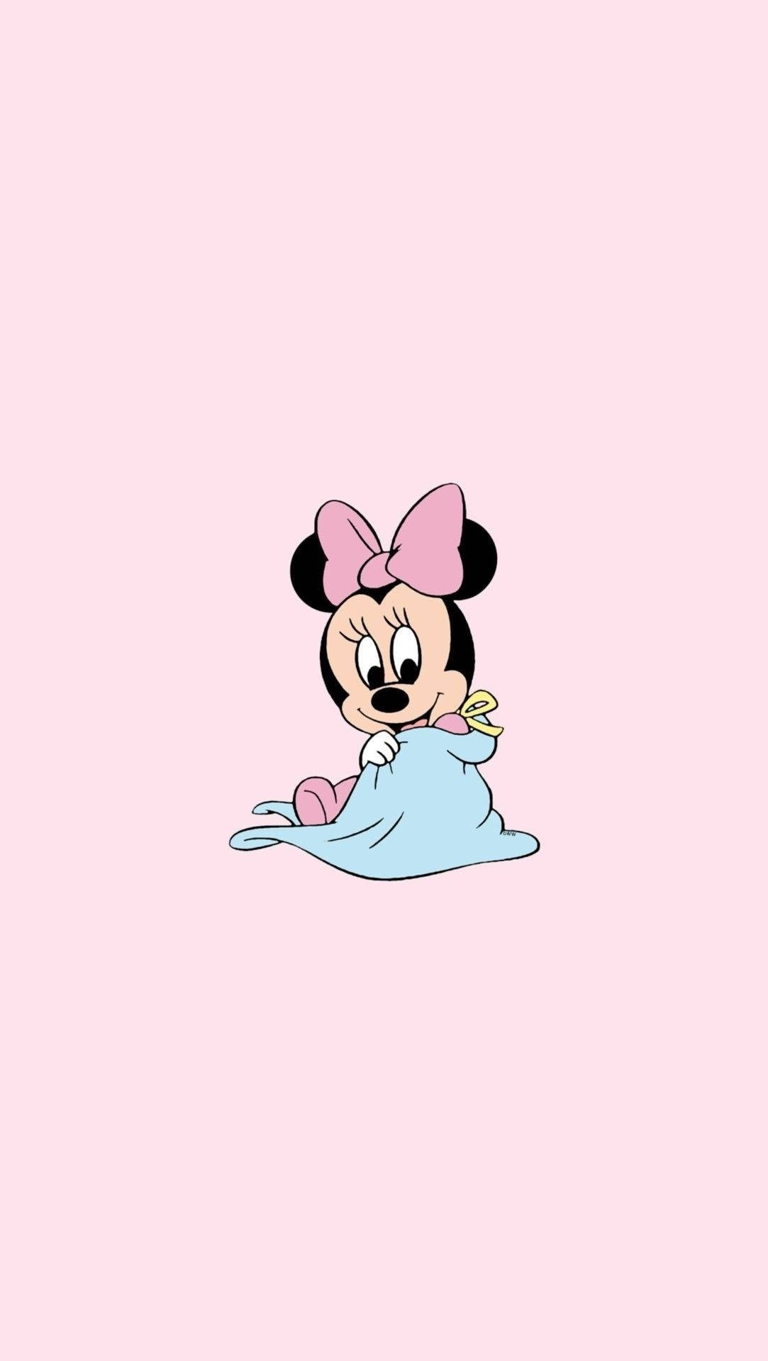 Minnie Mouse Dễ Thương Cho iPhone Hình nền