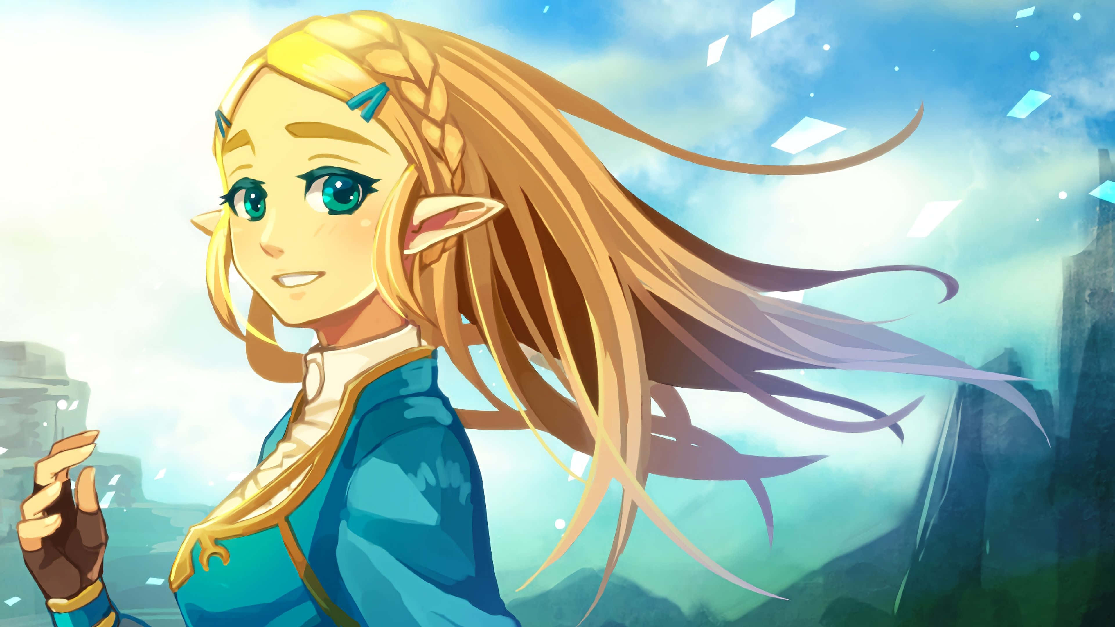 Mở khóa bí mật cổ xưa trong Vương quốc Hyrule Hình nền