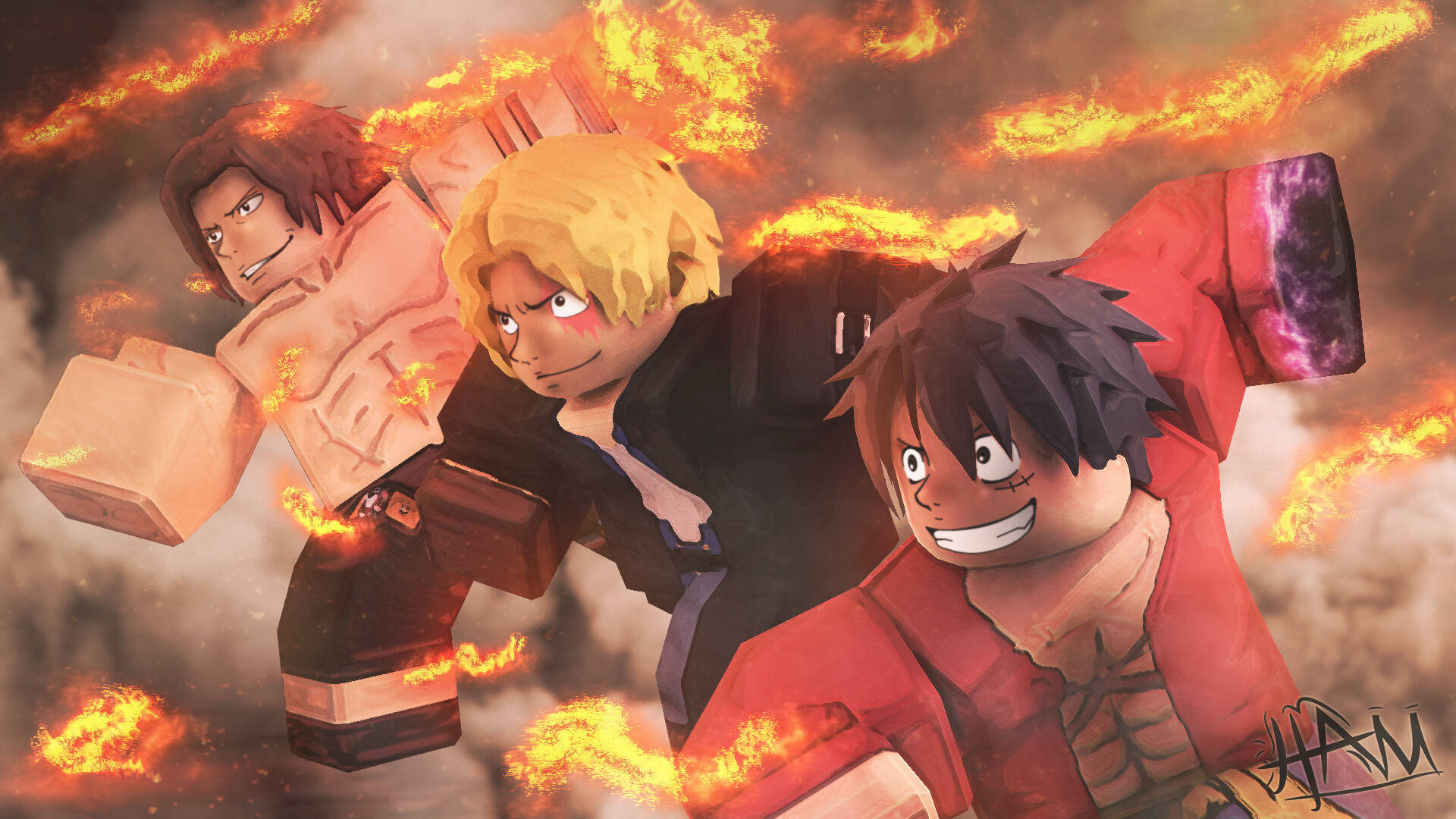 Hình nền Roblox One Piece Anime