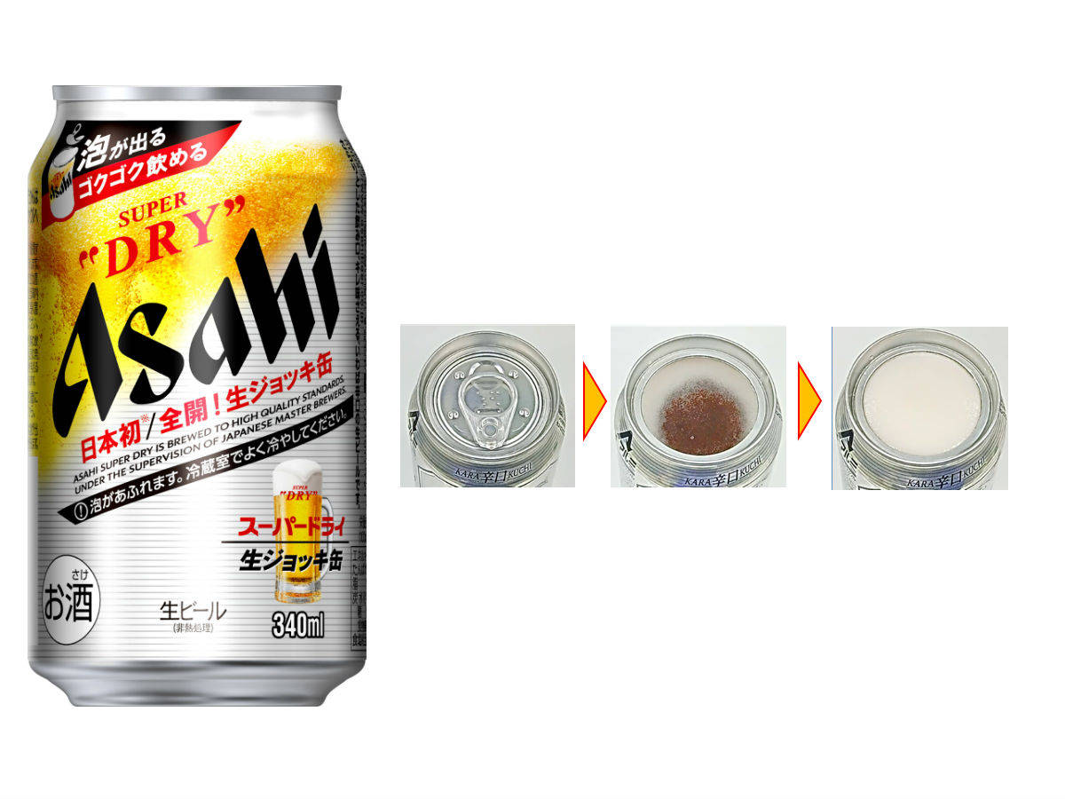 Mở nắp lon Asahi Super Dry Hình nền