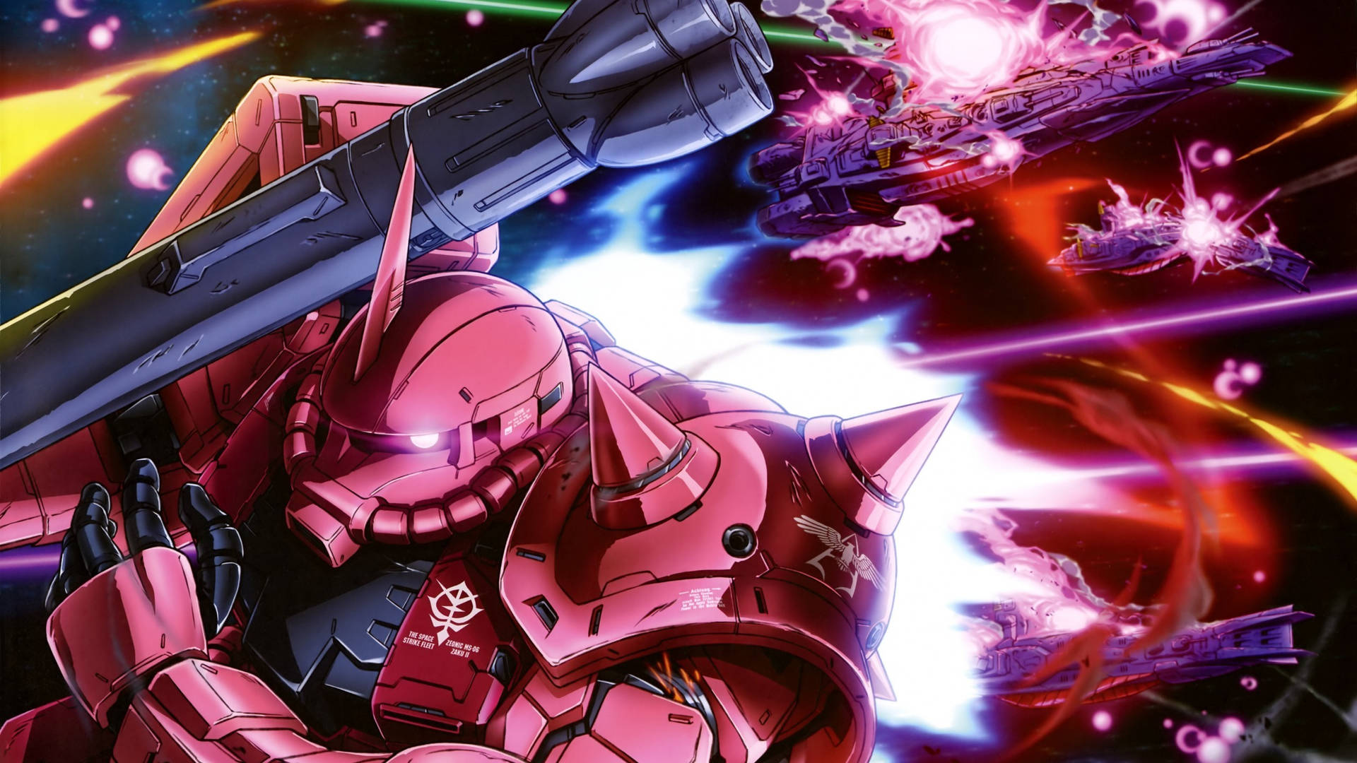 Mobile Suit Gundam mang theo tên lửa