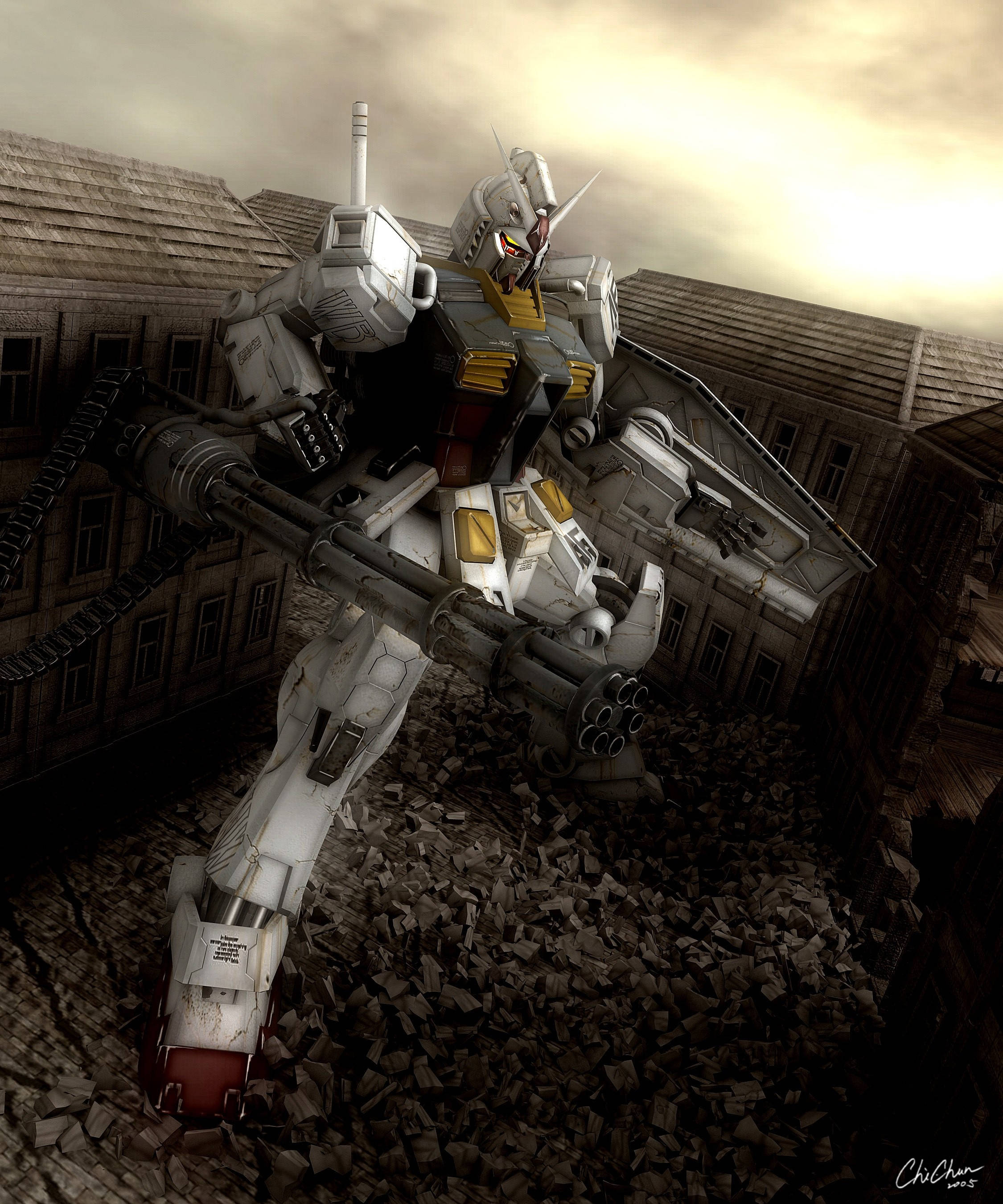 Mobile Suit Gundam chân thực Hình nền