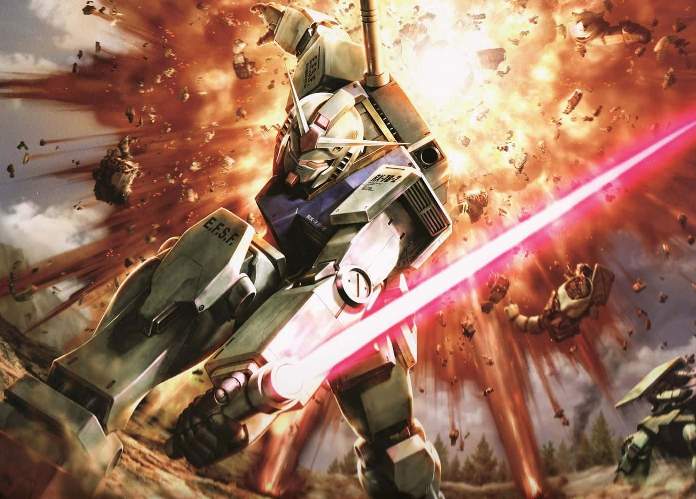 Mobile Suit Gundam - Xây Dựng Tương Lai Tốt Đẹp Hơn Hình nền