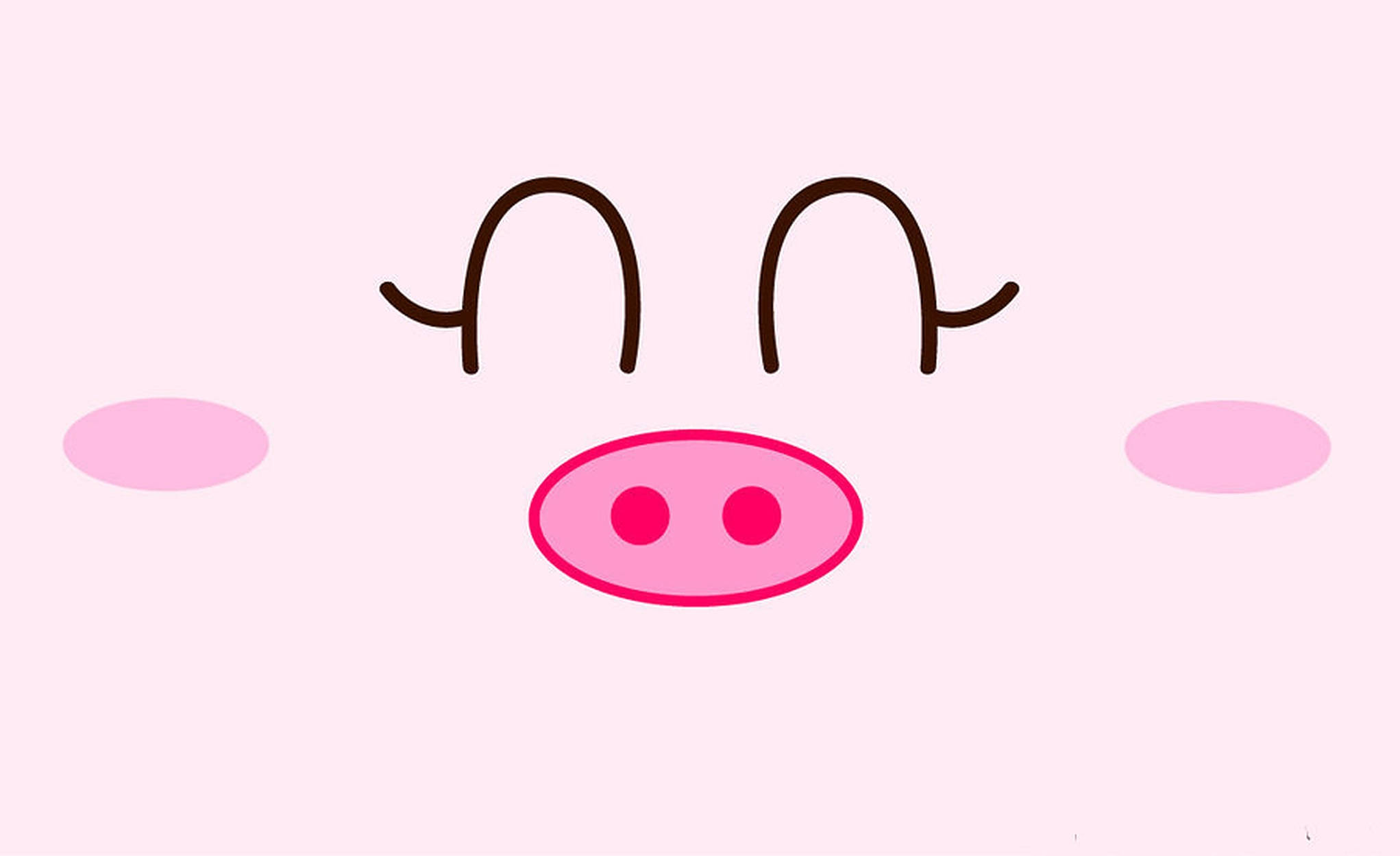 Mõm Lợn Dễ Thương Hình nền