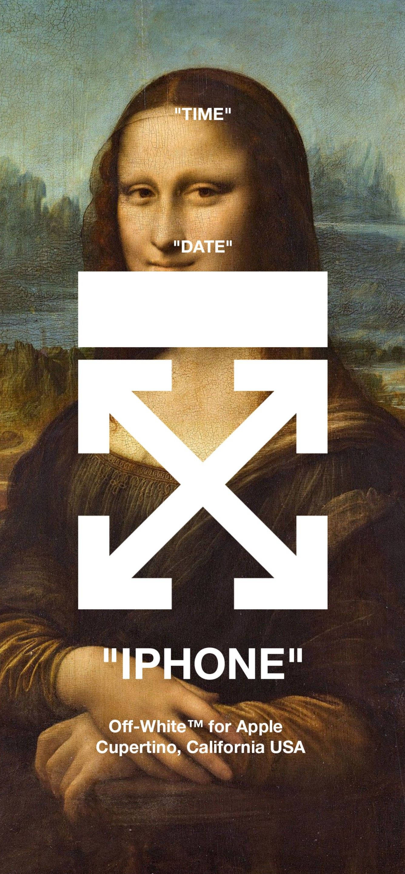 Mona Lisa Off-White iPhone Hình nền