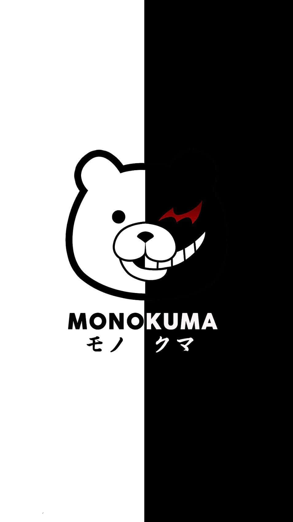 Monokuma Hiệu Trưởng Học Viện Hope's Peak Hình nền