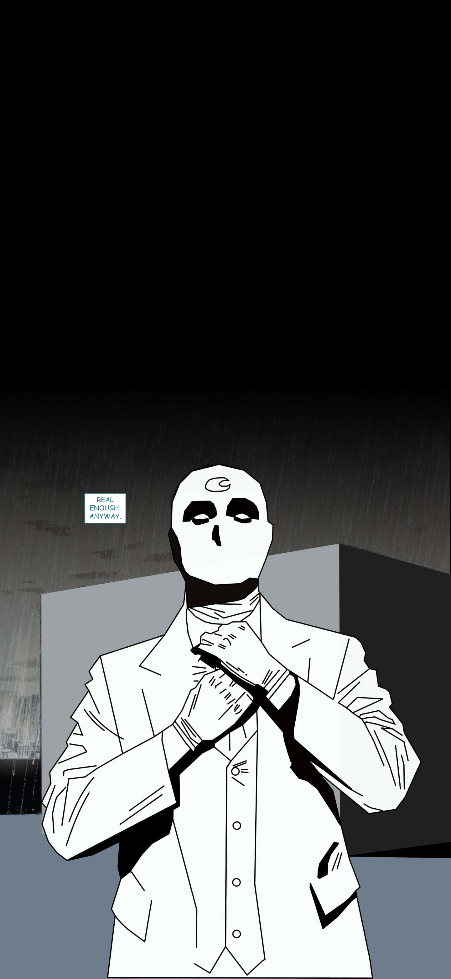 Moon Knight tối giản của Marvel Hình nền