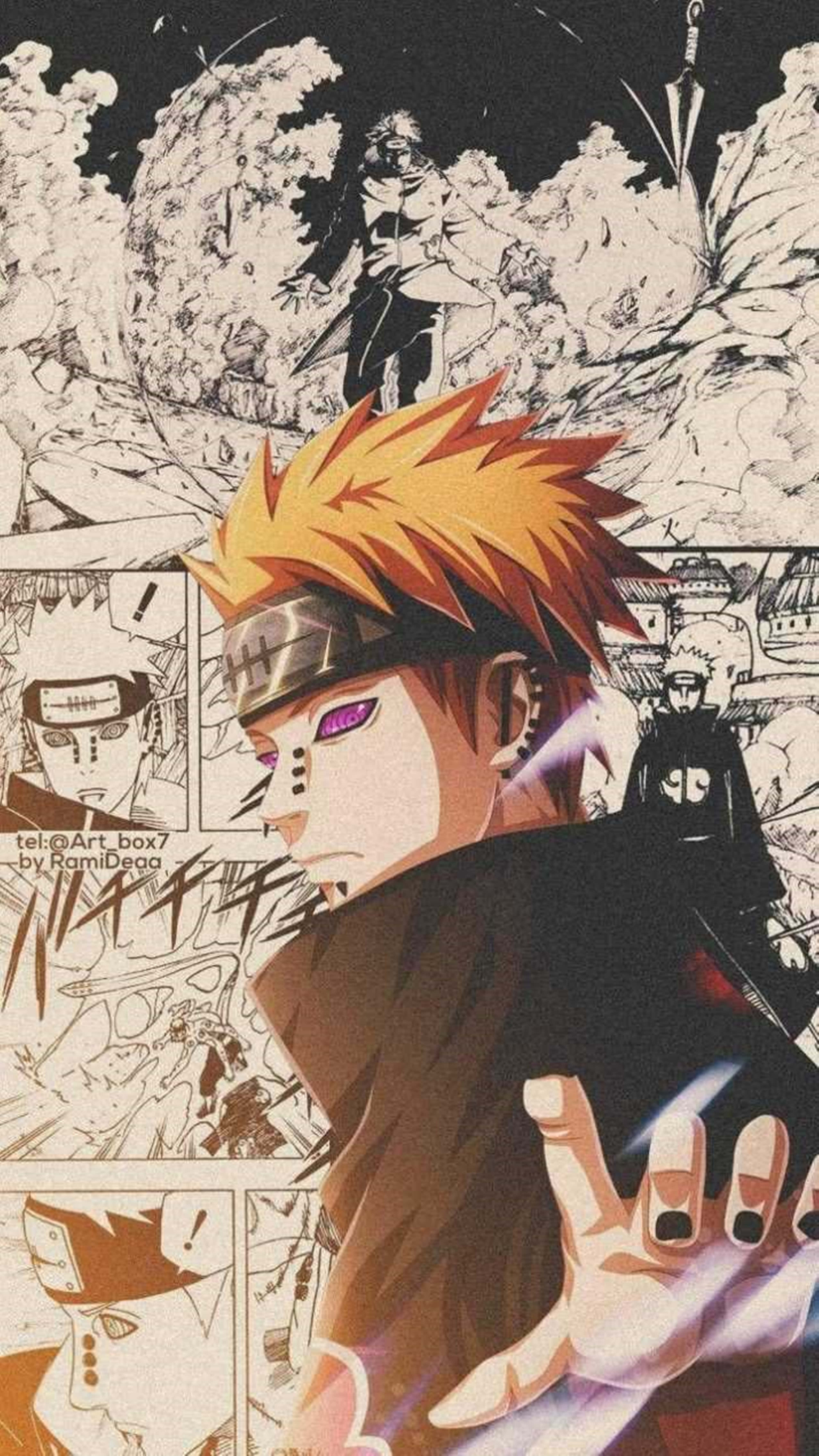 Một ánh mắt kiên định, một sứ mệnh: cảm nhận nỗi đau của Naruto trong 4K Hình nền