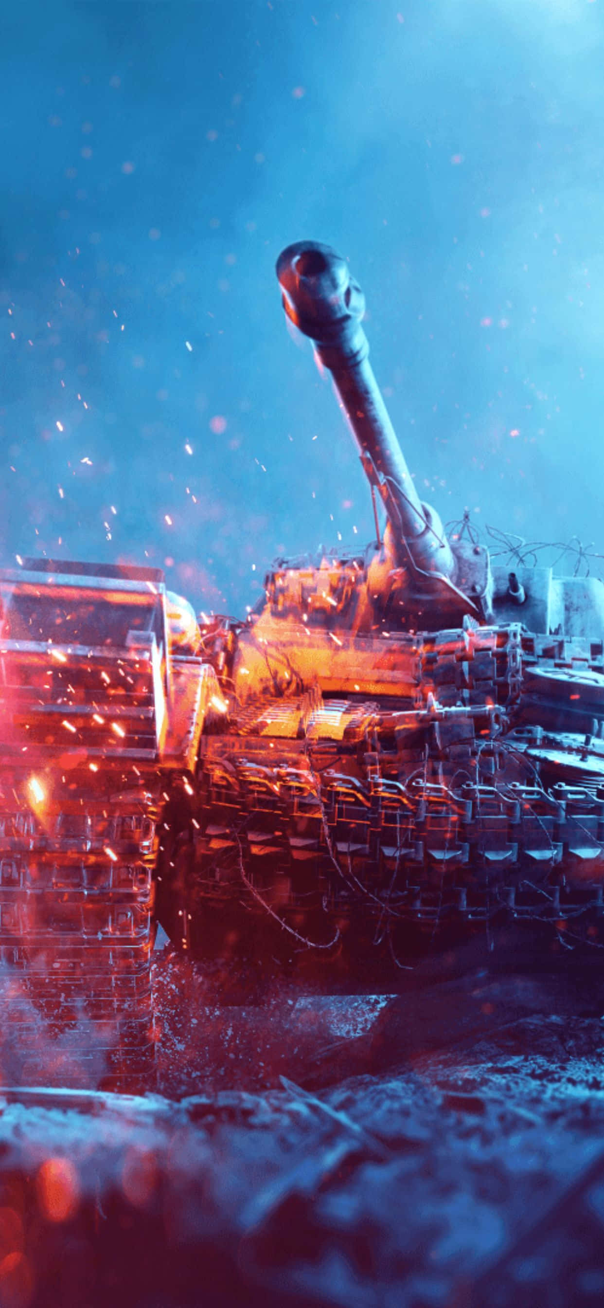 Một cảnh Battlefield V đầy đe dọa Hình nền