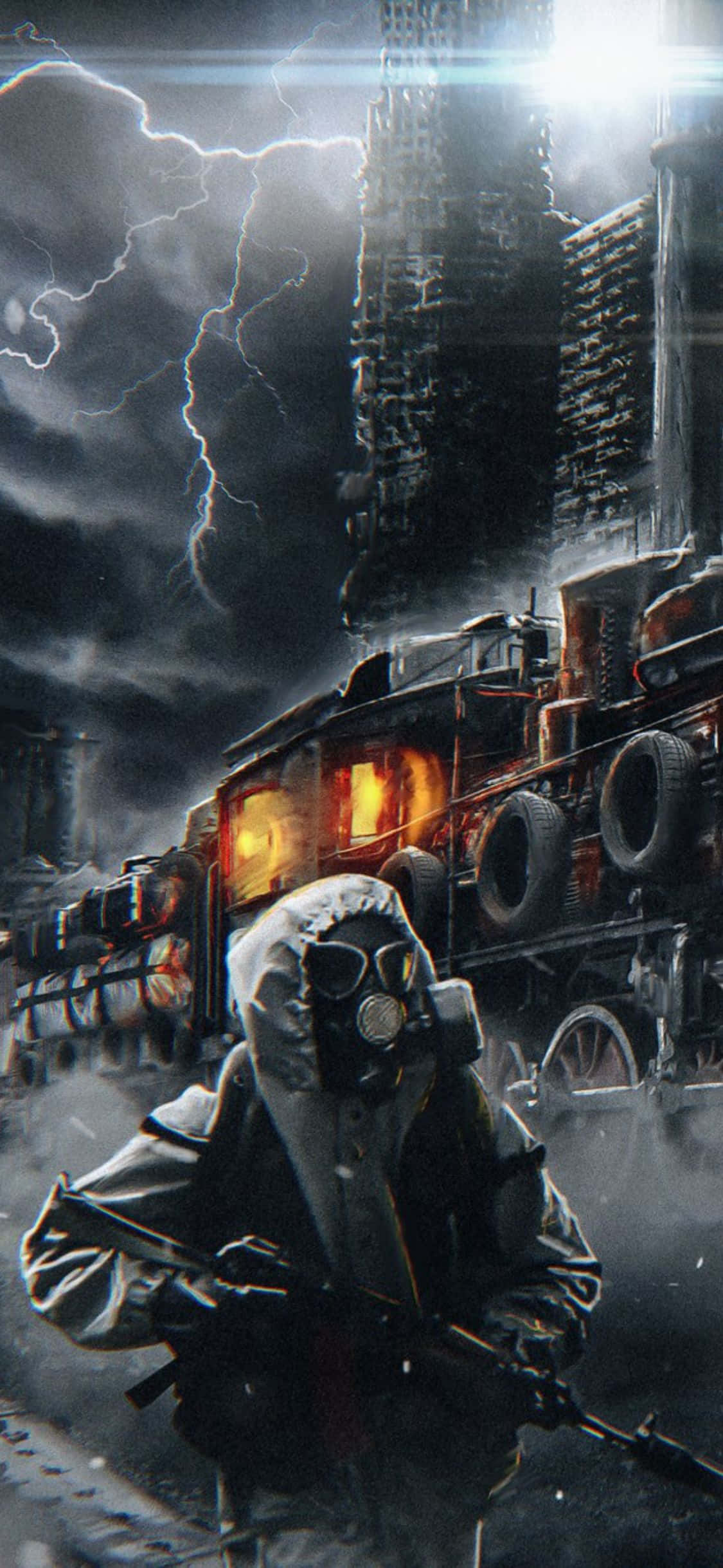 Một thế giới bí ẩn đang chờ bạn trong Metro Exodus cho iPhone X Hình nền