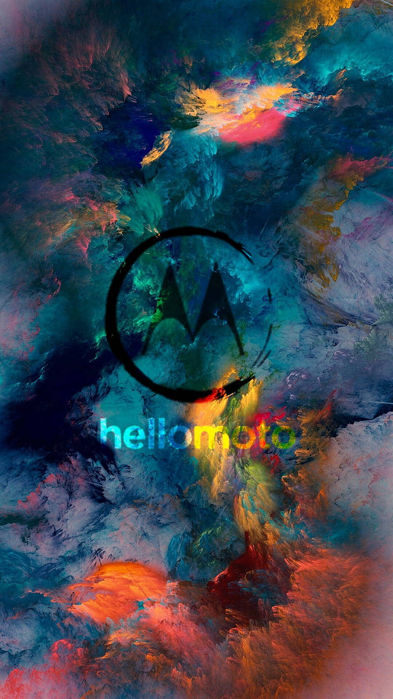 Motorola Colorful Cloud Art Hình nền
