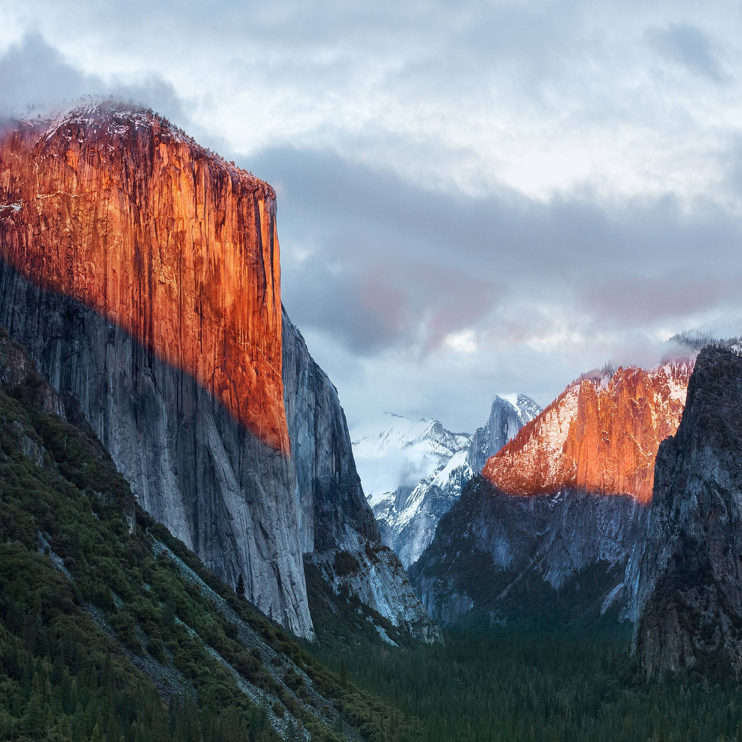 Mountain Sunrise iPad Retina Display Hình nền