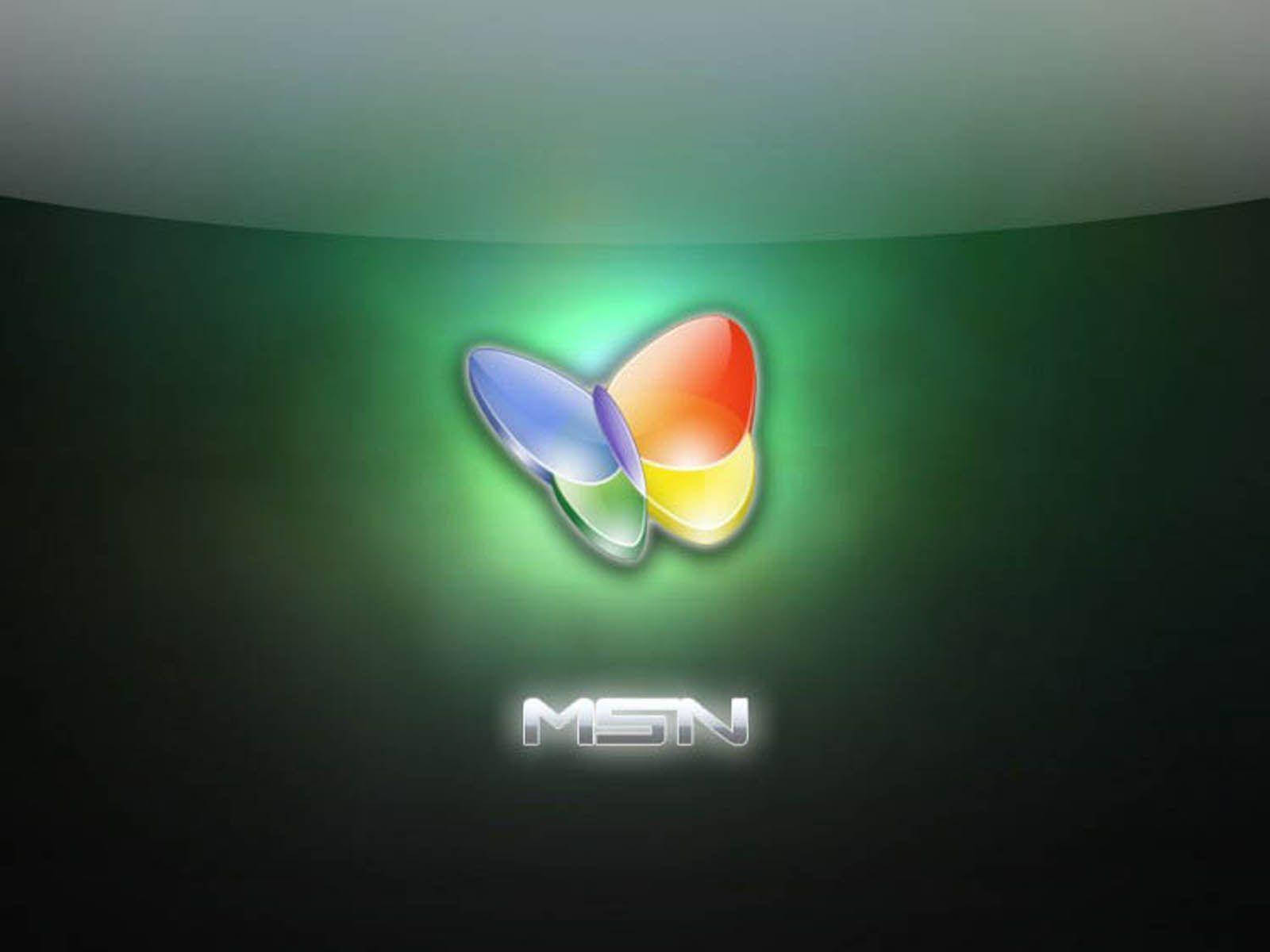 MSN Đèn Neon Xanh Lá Hình nền
