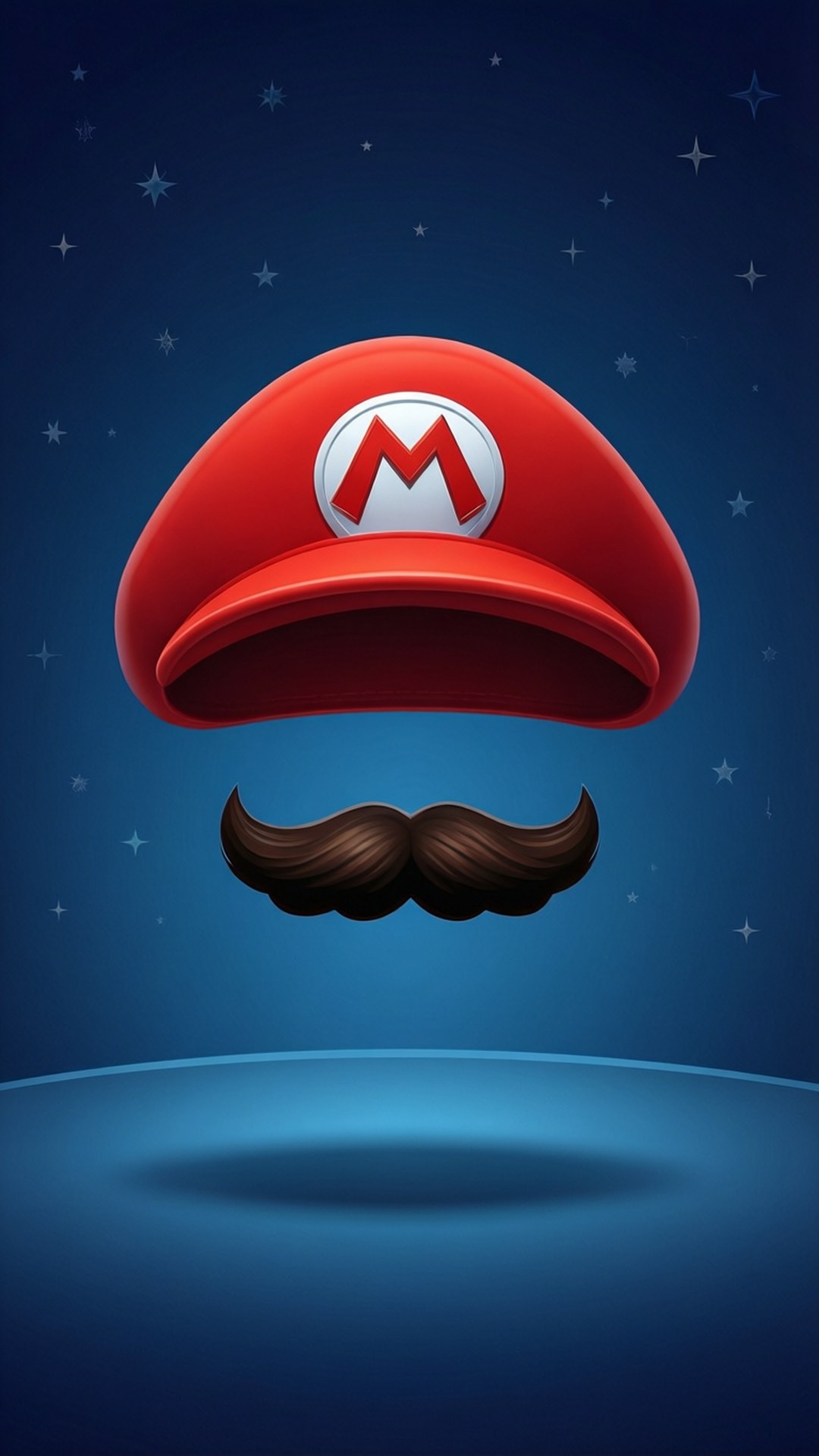 Mũ của Mario tối giản Hình nền
