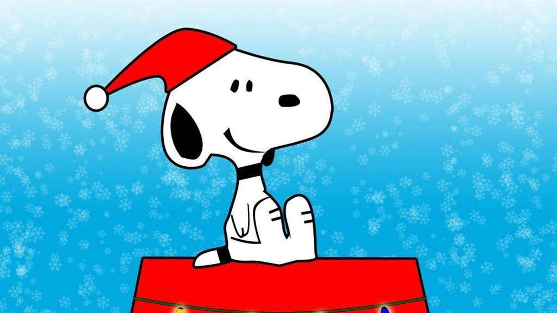 Mũ Giáng Sinh Snoopy Hình nền