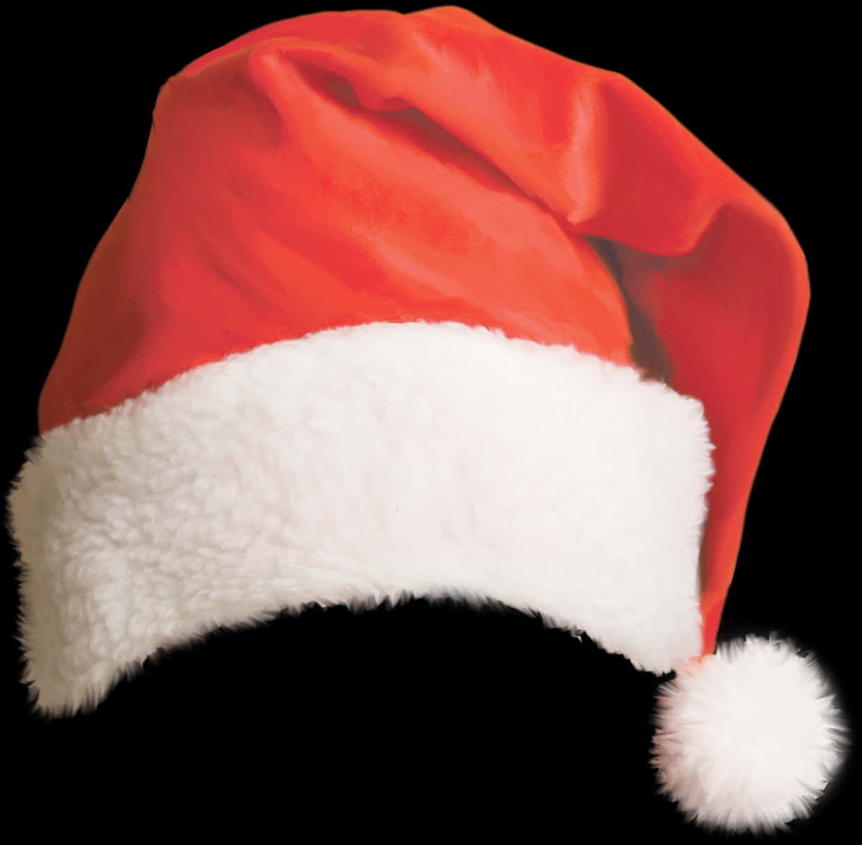Mũ Ông Già Noel nền trong suốt.PNG Hình nền