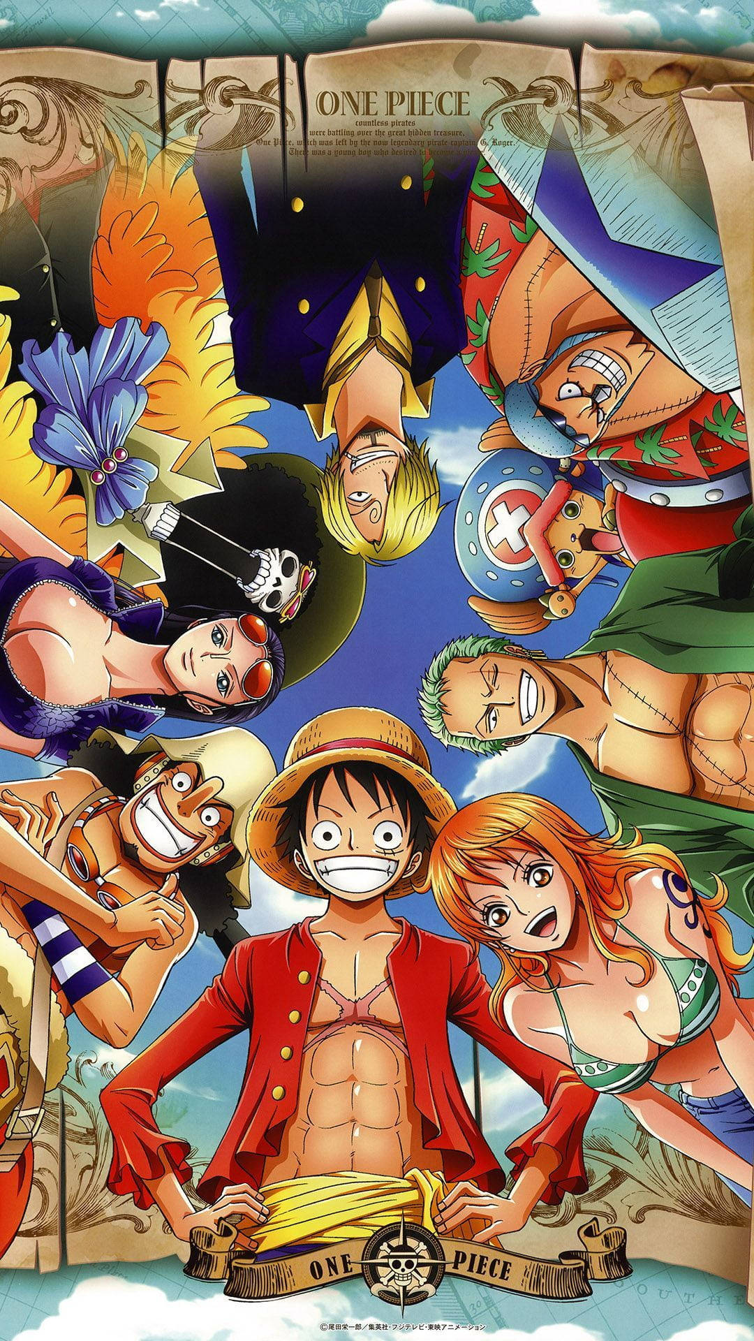 Mũ Rơm và Luffy Cười
