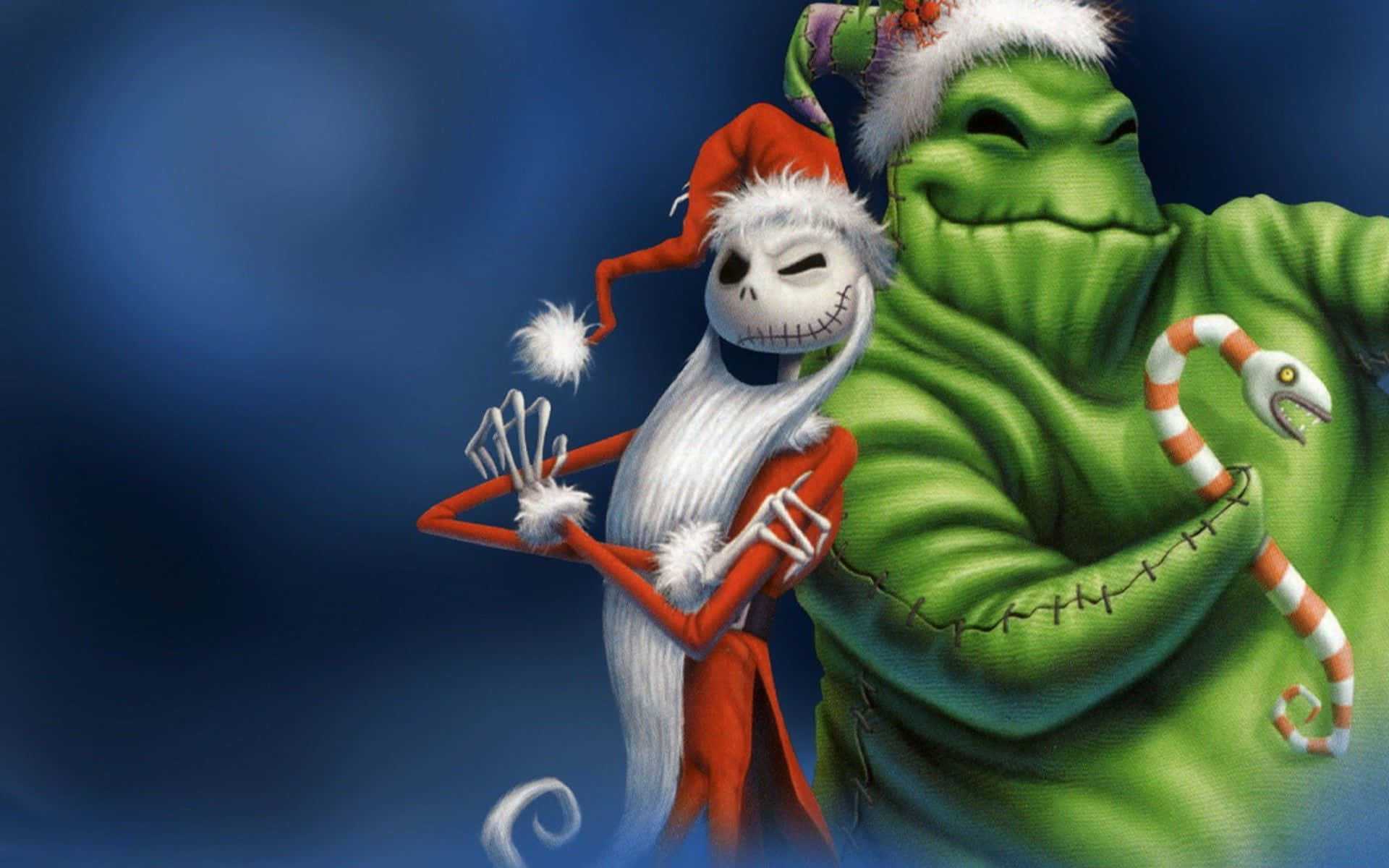 Mùa Giáng Sinh Vui Nhộn Cùng Ông Già Noel Và Tuần Lộc Hình nền