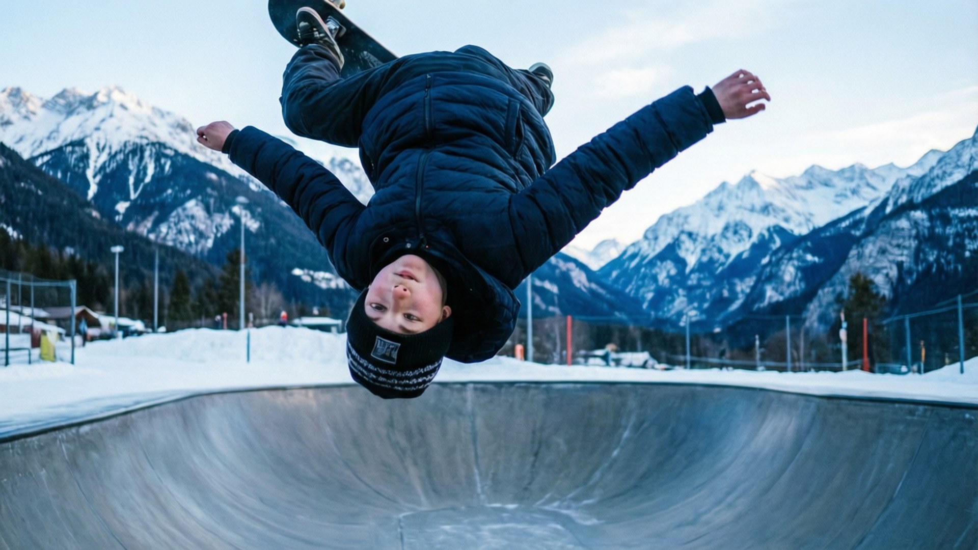 Mùa Đông 360 Flip Hình nền
