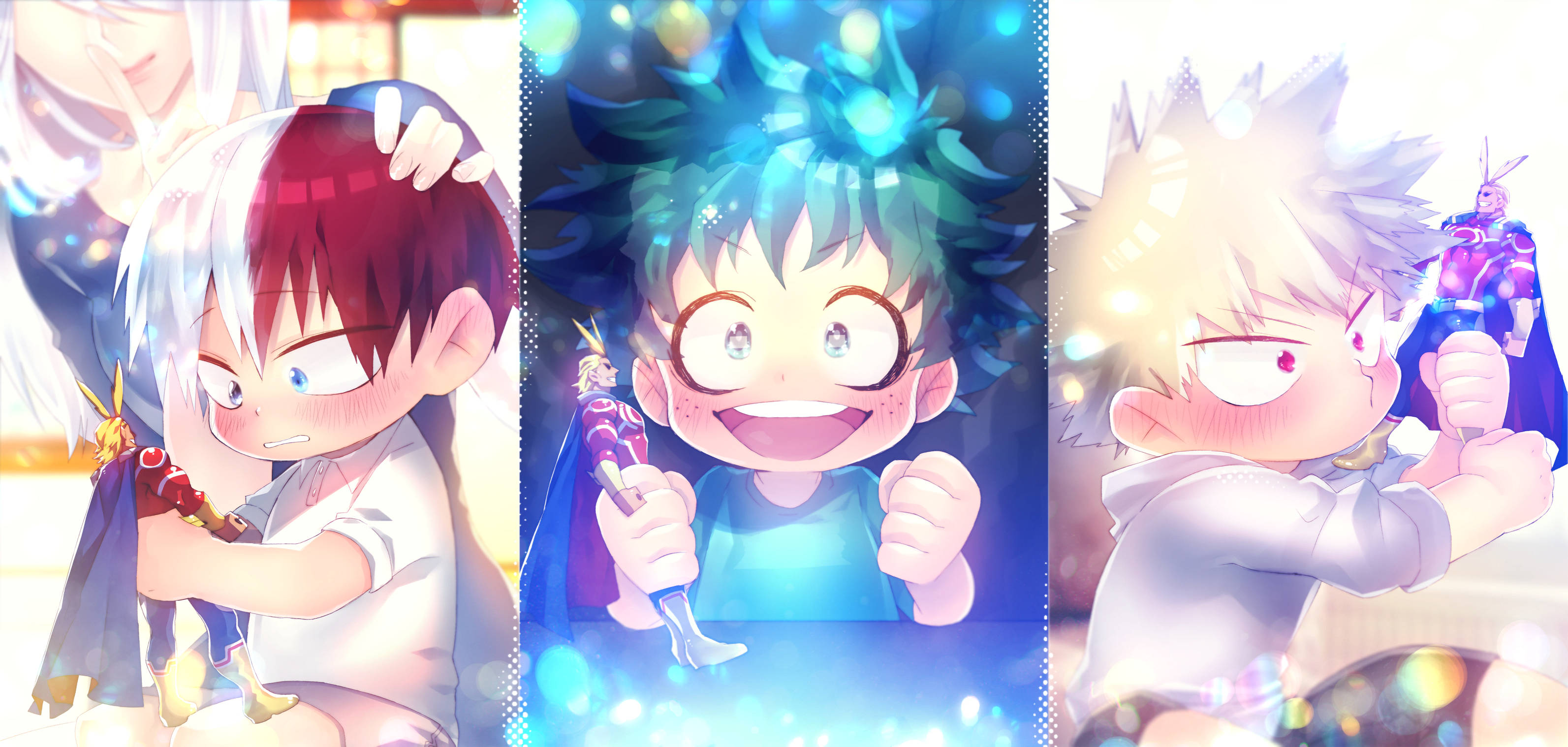 My Hero Academia Todoroki Dễ Thương Hình nền
