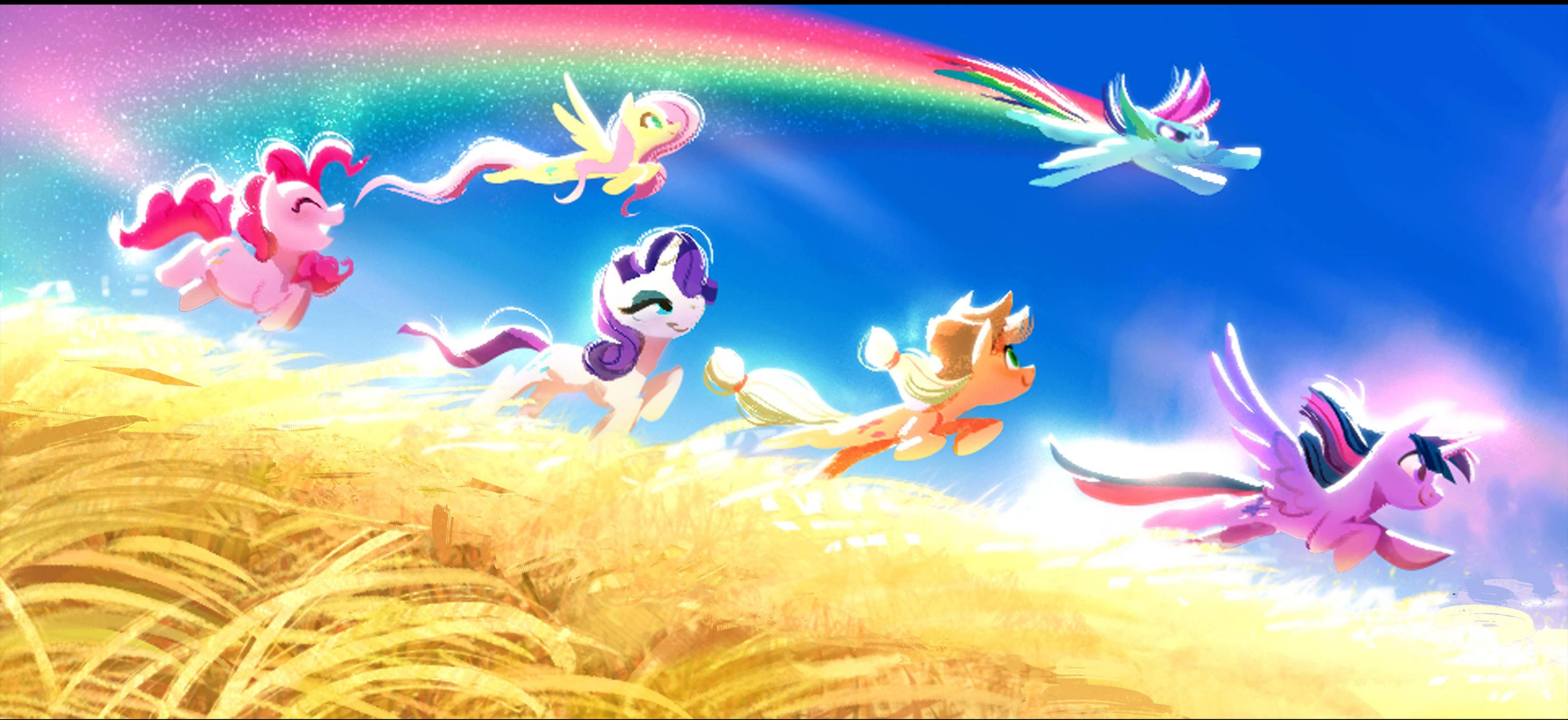My Little Pony Chạy Trên Desktop Hình nền