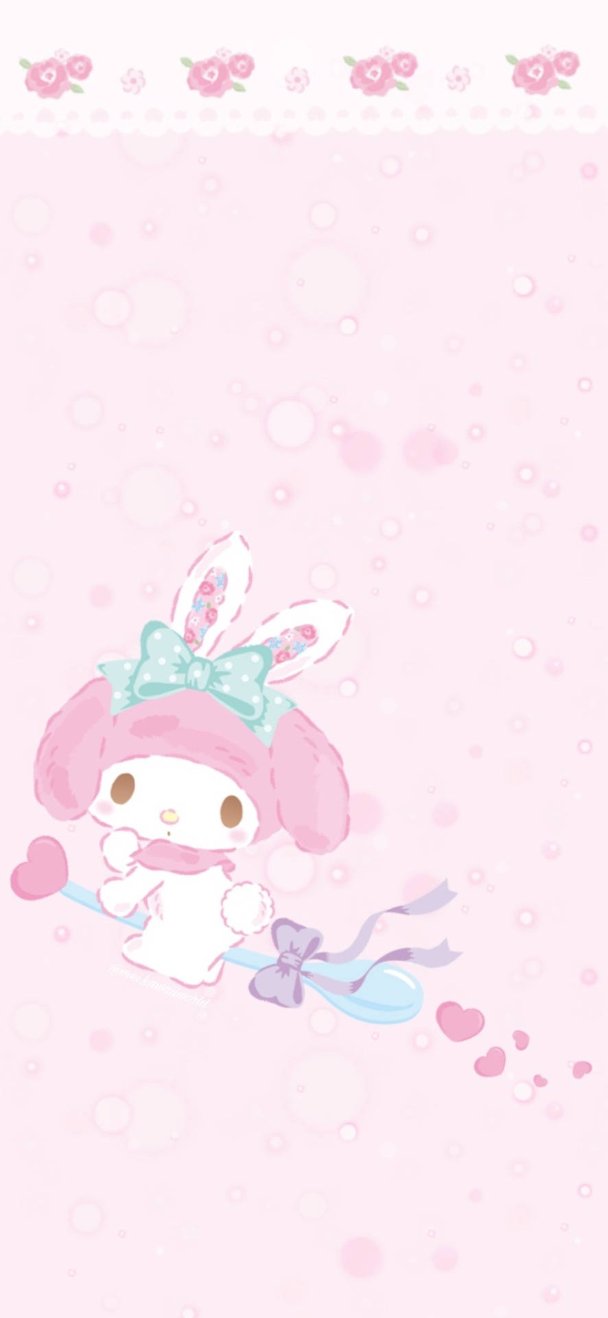 My Melody Cưỡi Thìa Hình nền