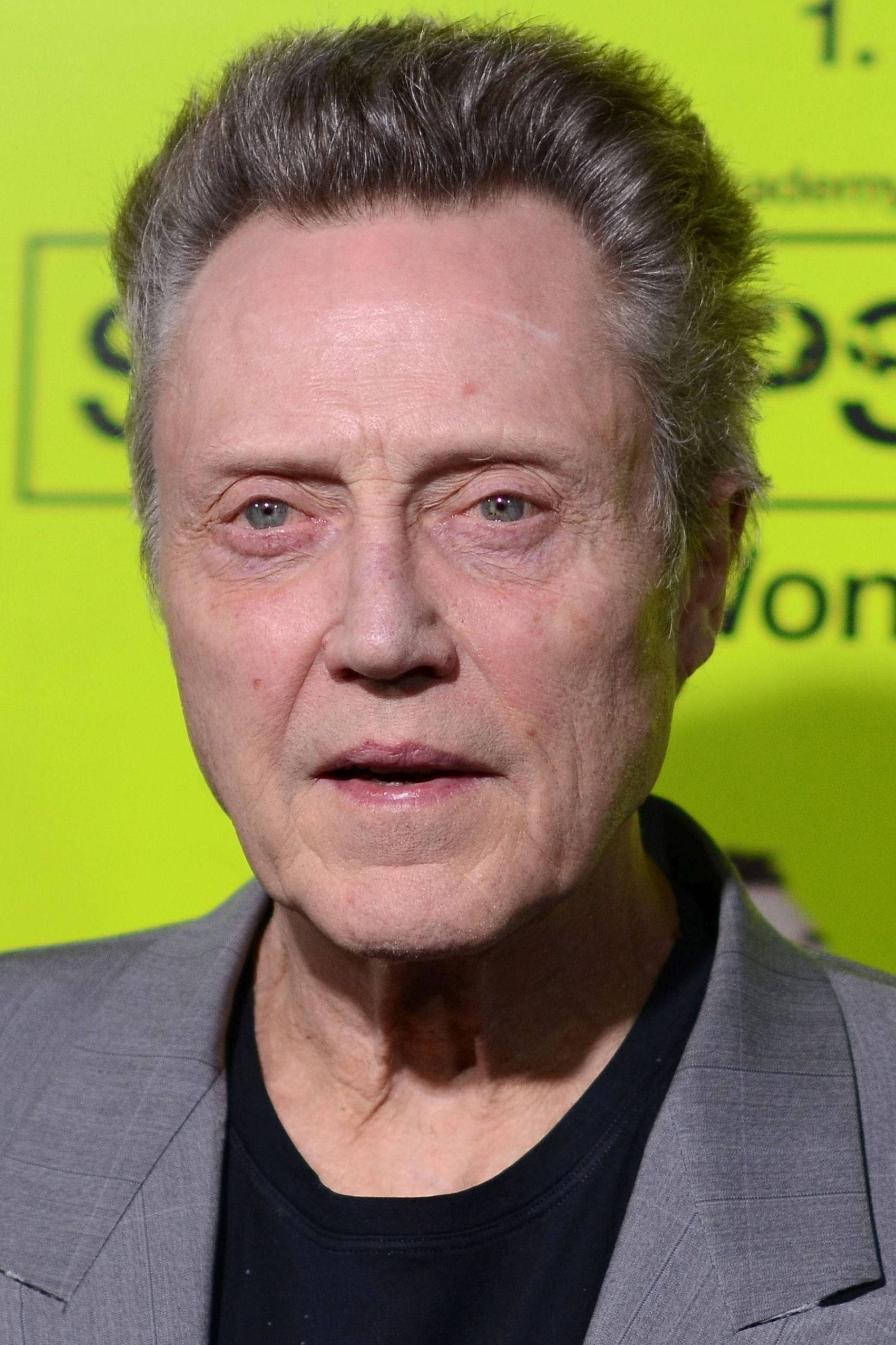 Nam Diễn Viên Huyền Thoại Christopher Walken Trong Một Buổi Quay Phim Hình nền