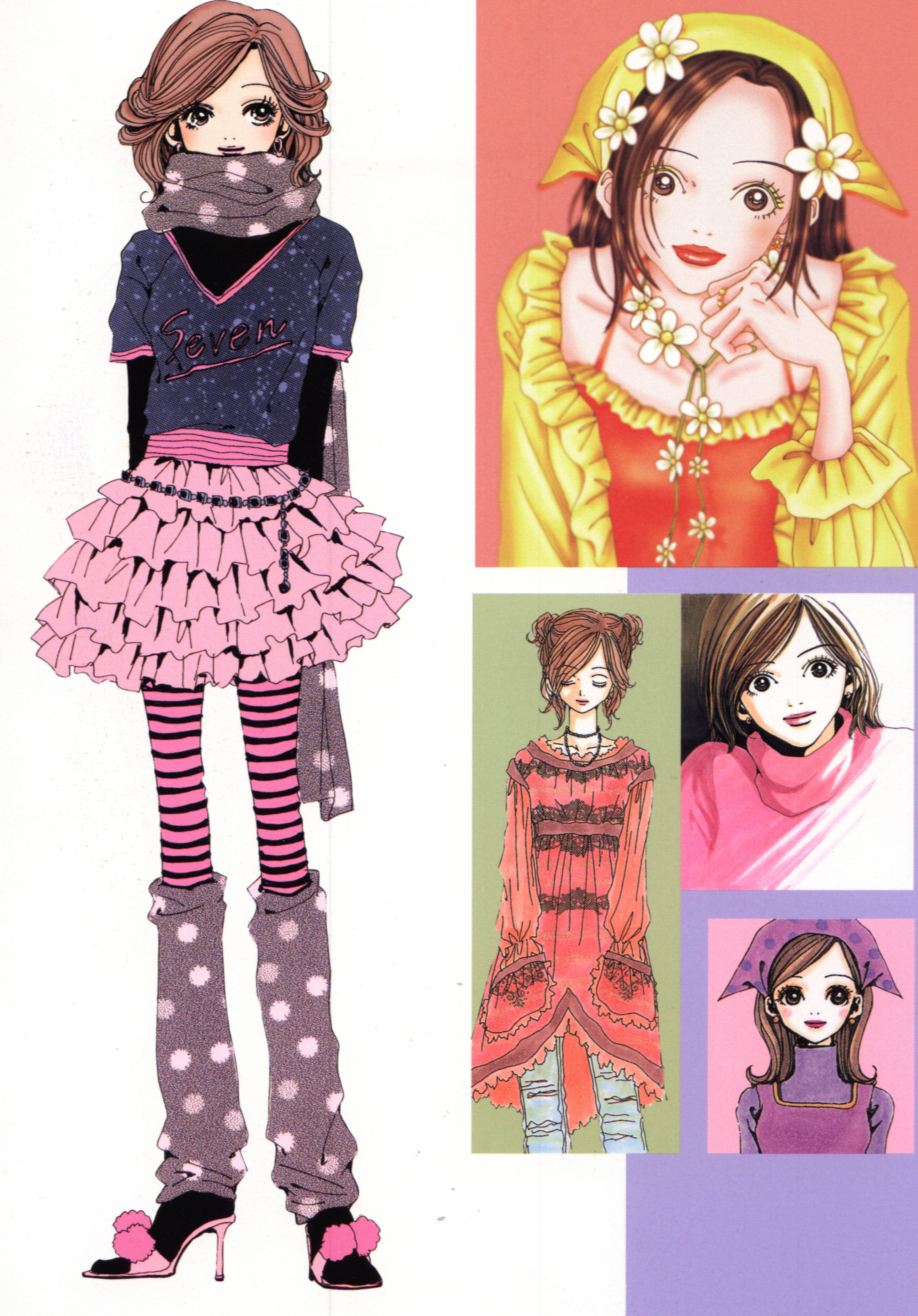Nana Thời Trang Anime Hình nền
