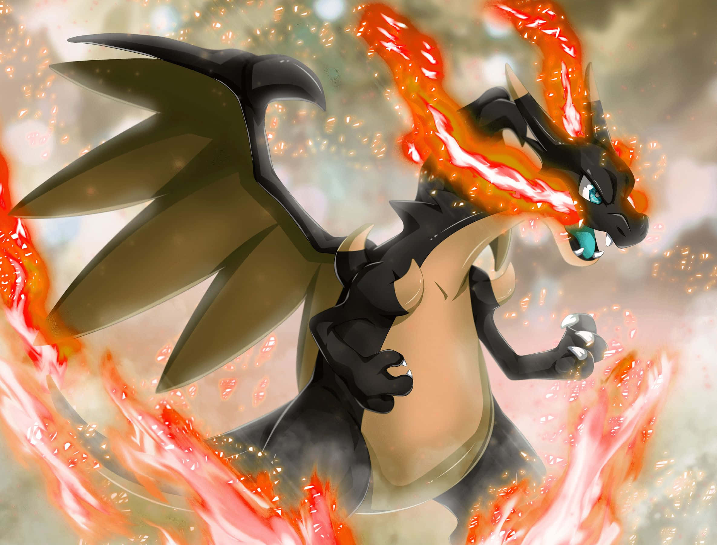 Nâng cấp cuộc chiến của bạn với Charizard huyền thoại Hình nền