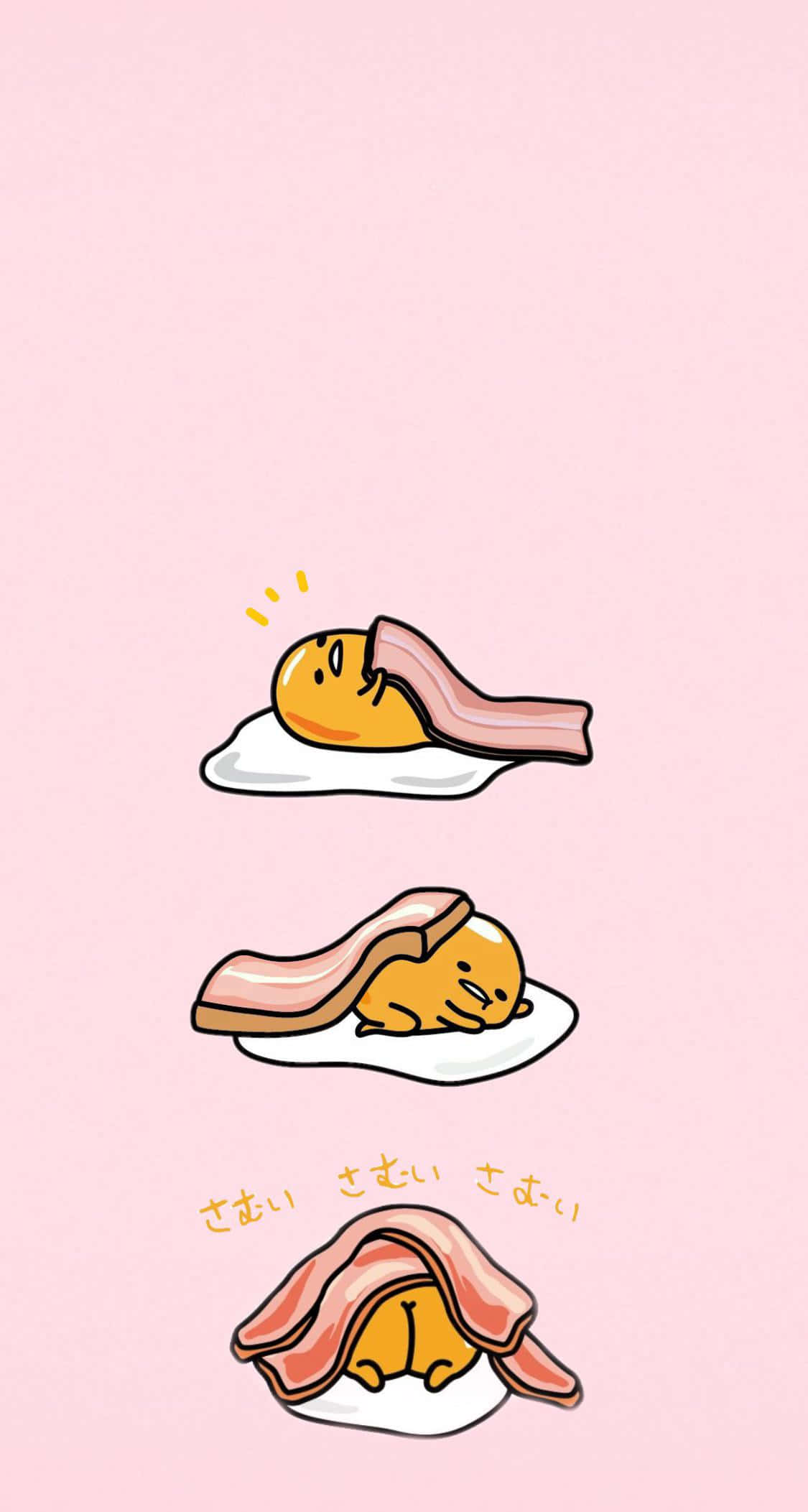 Nâng cấp phong cách công nghệ của bạn với Điện thoại Gudetama Hình nền