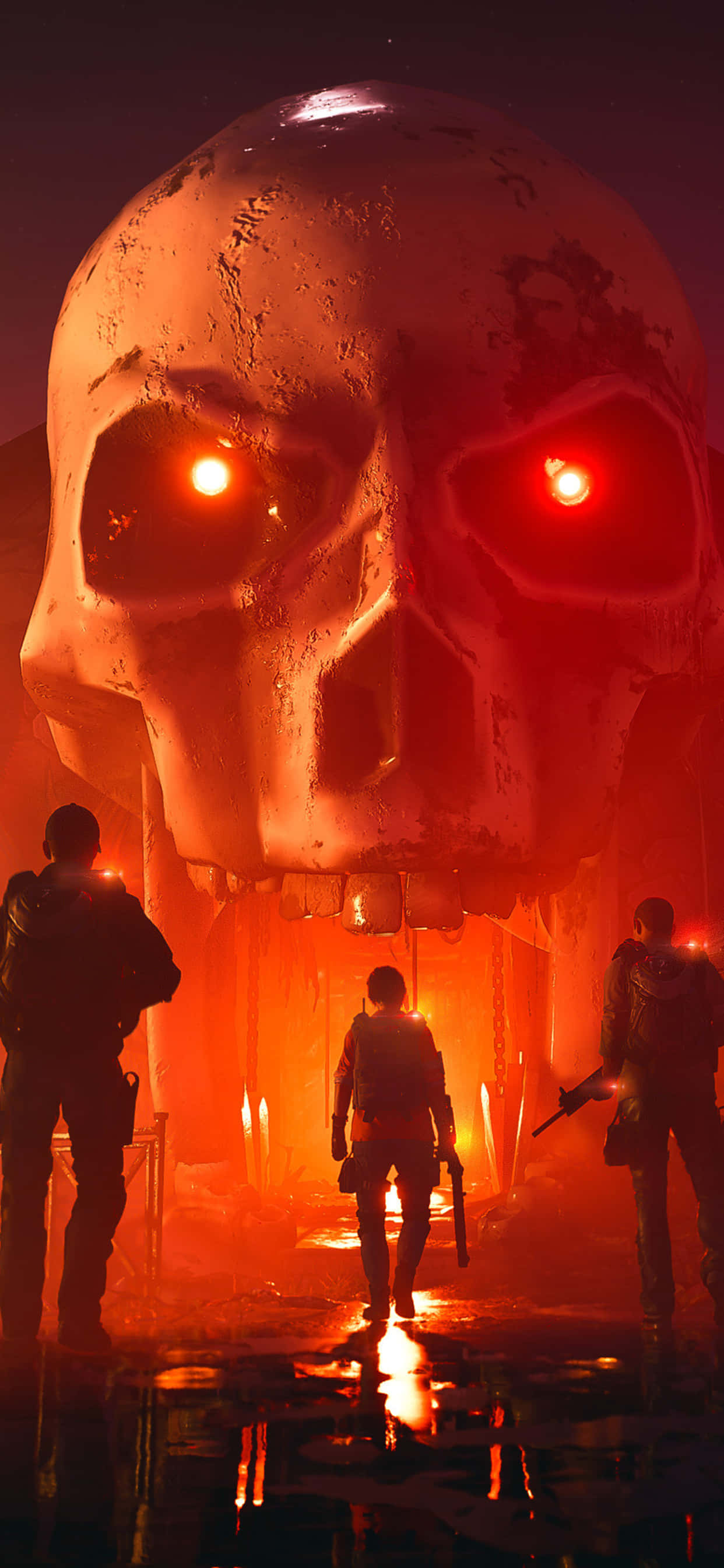 Nâng cấp trải nghiệm chơi game của bạn với iPhone Xs Max và The Division Hình nền