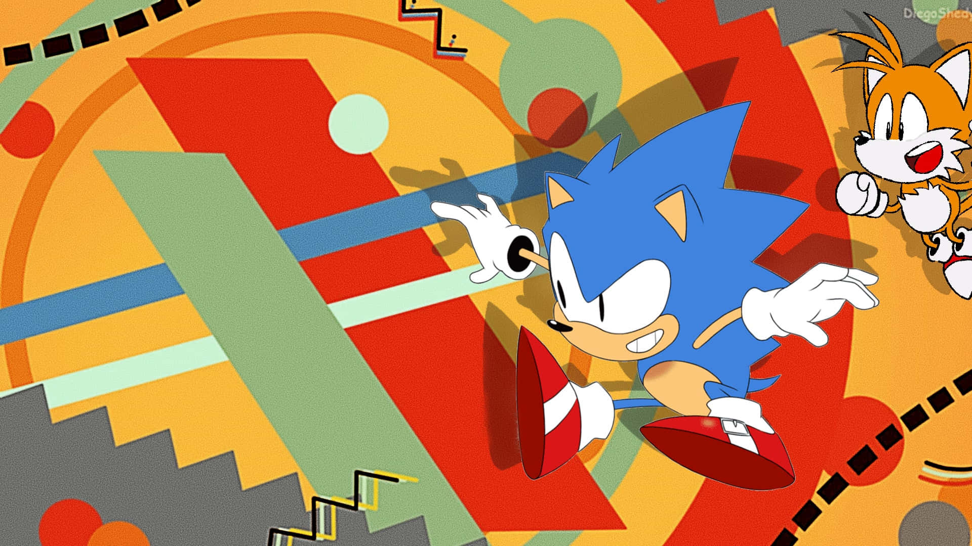 Nâng tầm niềm vui cổ điển của nhân vật được yêu thích với Sonic Mania Hình nền