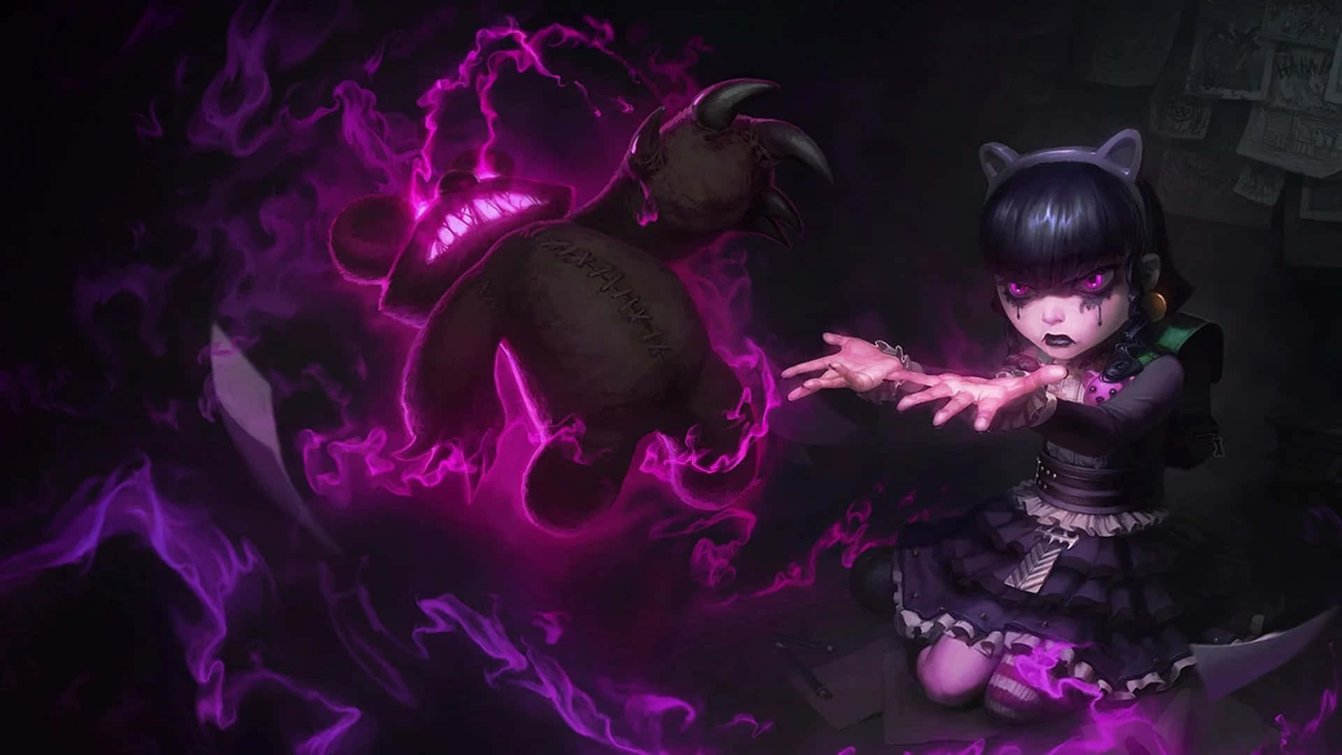 Nâng tầm phong cách của bạn lên một tầm cao mới đầy ma thuật với Pastel Goth Hình nền