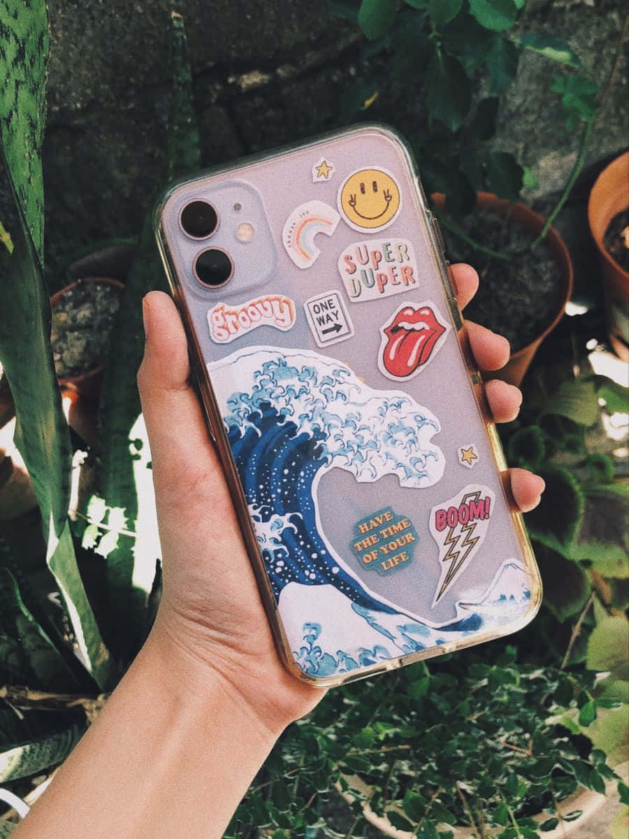 Nâng tầm phong cách của bạn với chiếc iPhone thẩm mỹ này. Hình nền