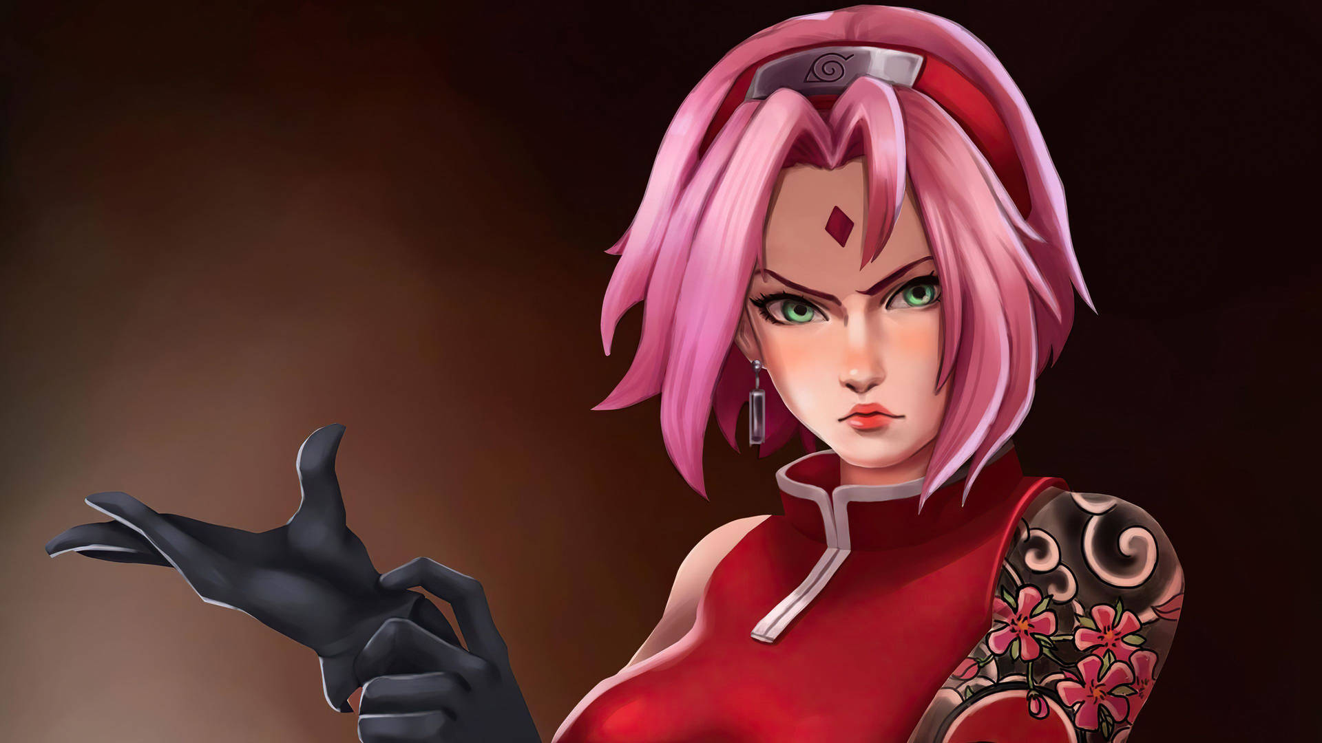 Hình nền Naruto 4K Sakura quyến rũ — Naruto 4K GIF Hình nền