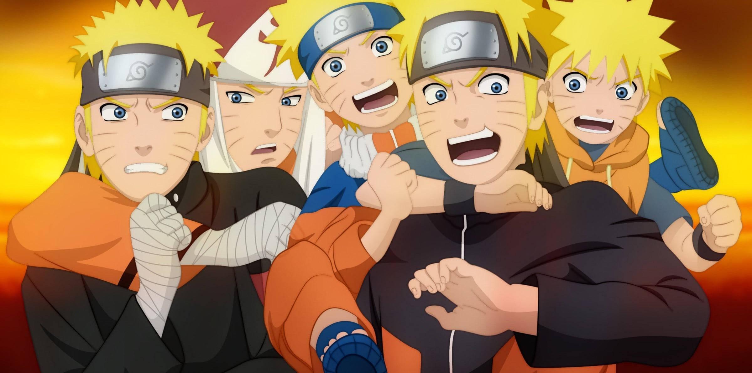 Naruto Bản Sao Sống Động Hình nền