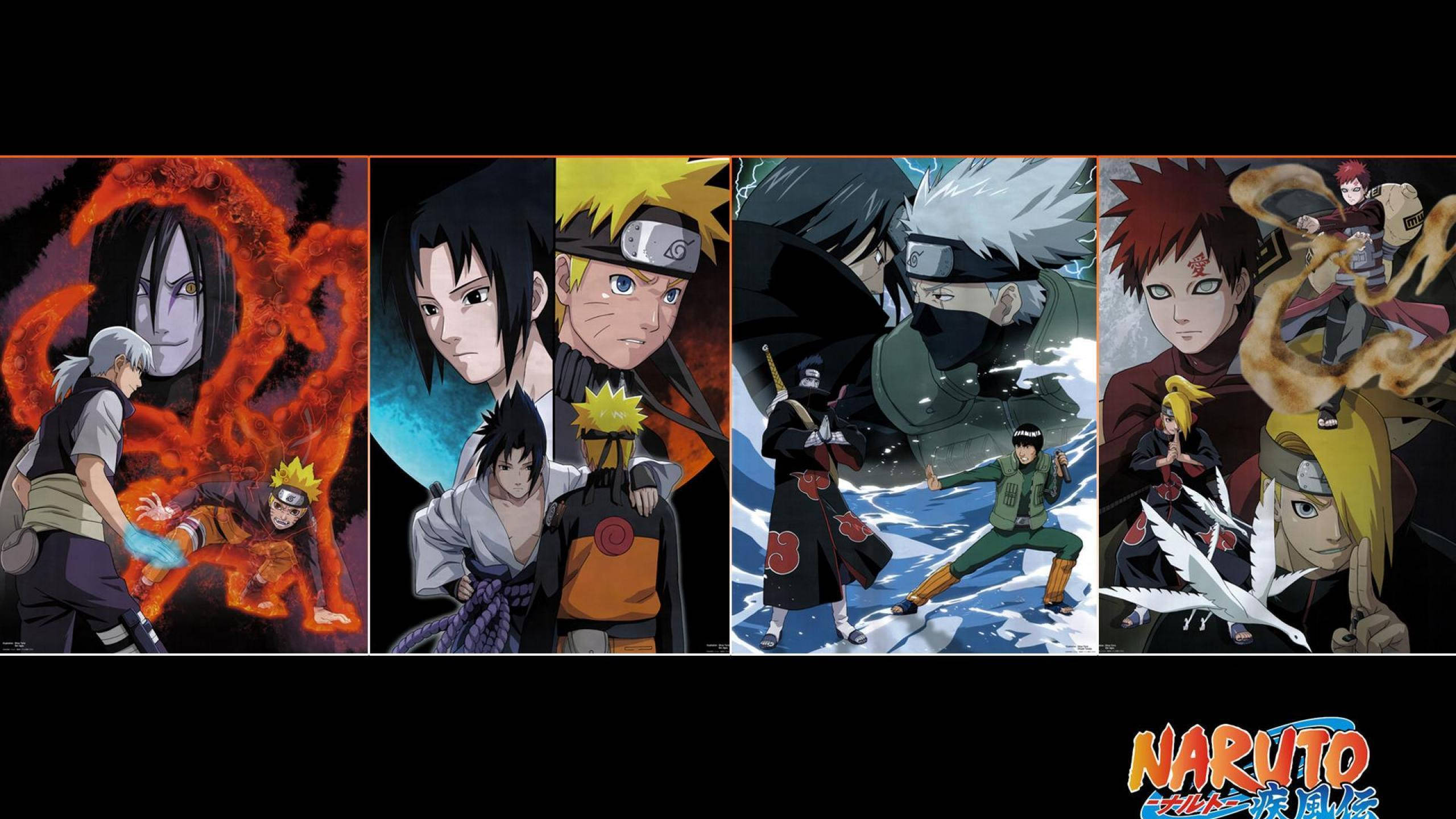 Naruto Các Poster Khác Nhau Hình nền