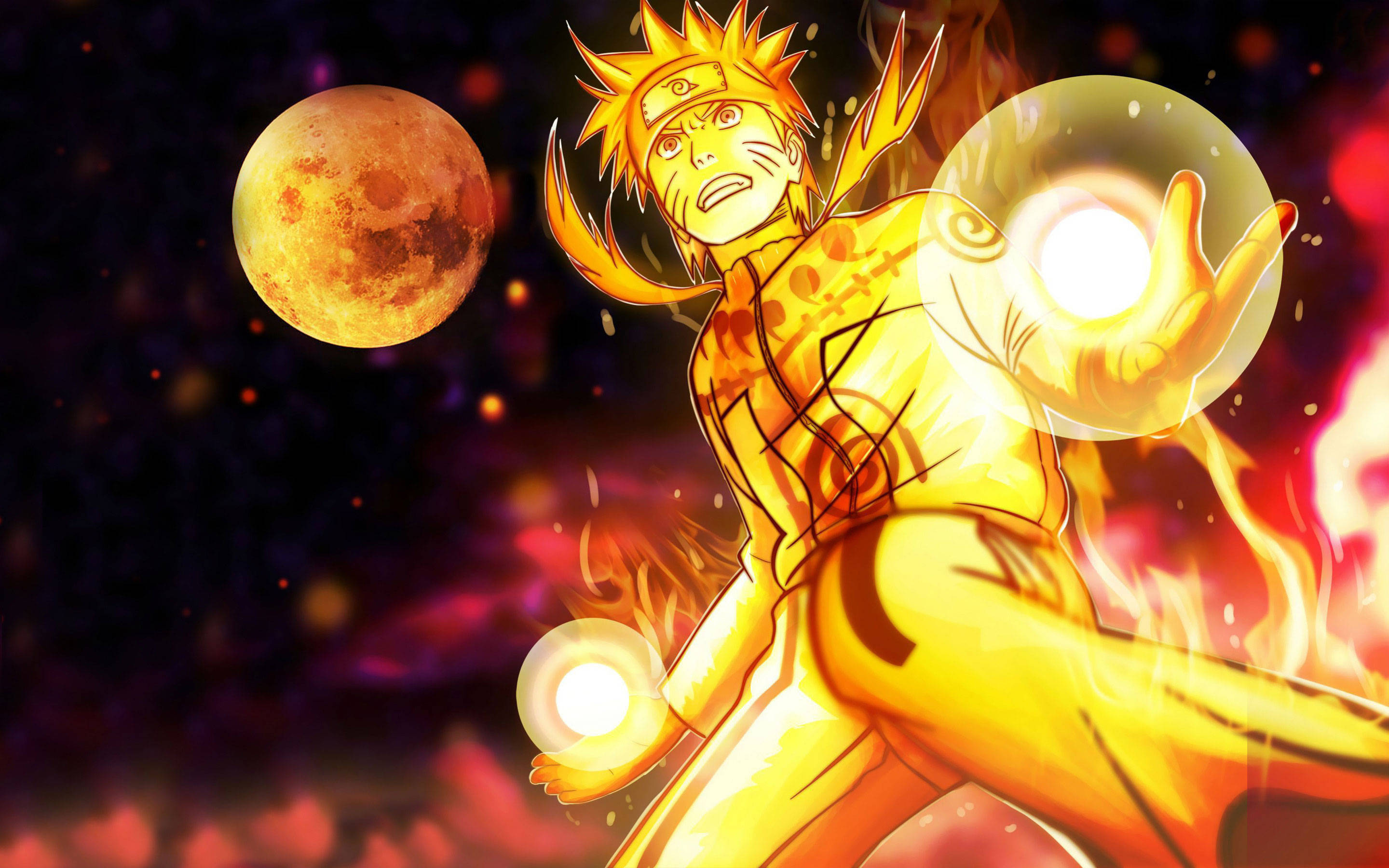 Naruto Chakra Mode iPad Hình nền