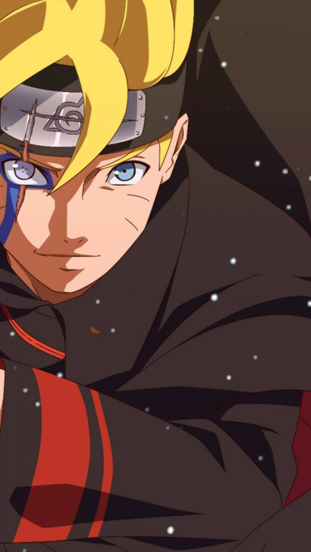 Naruto chuyển động với đôi mắt xanh tím Hình nền