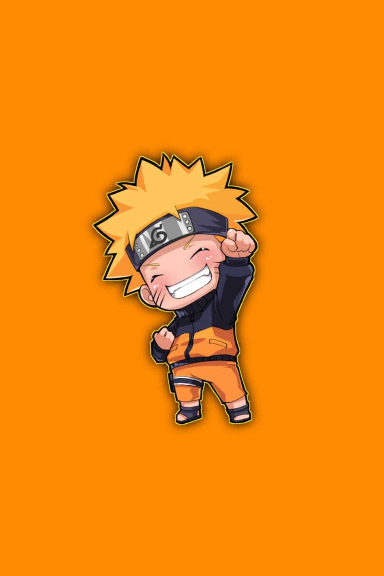 Naruto cười tươi dễ thương Hình nền