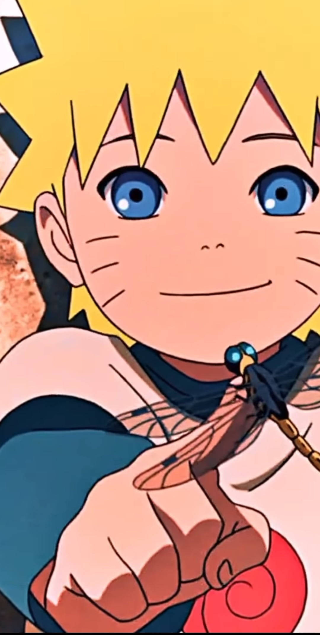 Naruto Dễ Thương Với Chuồn Chuồn Hình nền