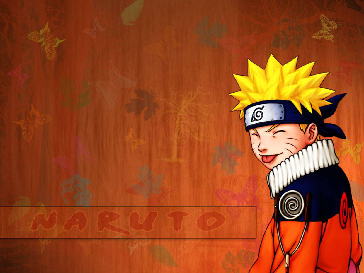 Naruto dễ thương phong cách mùa thu Hình nền