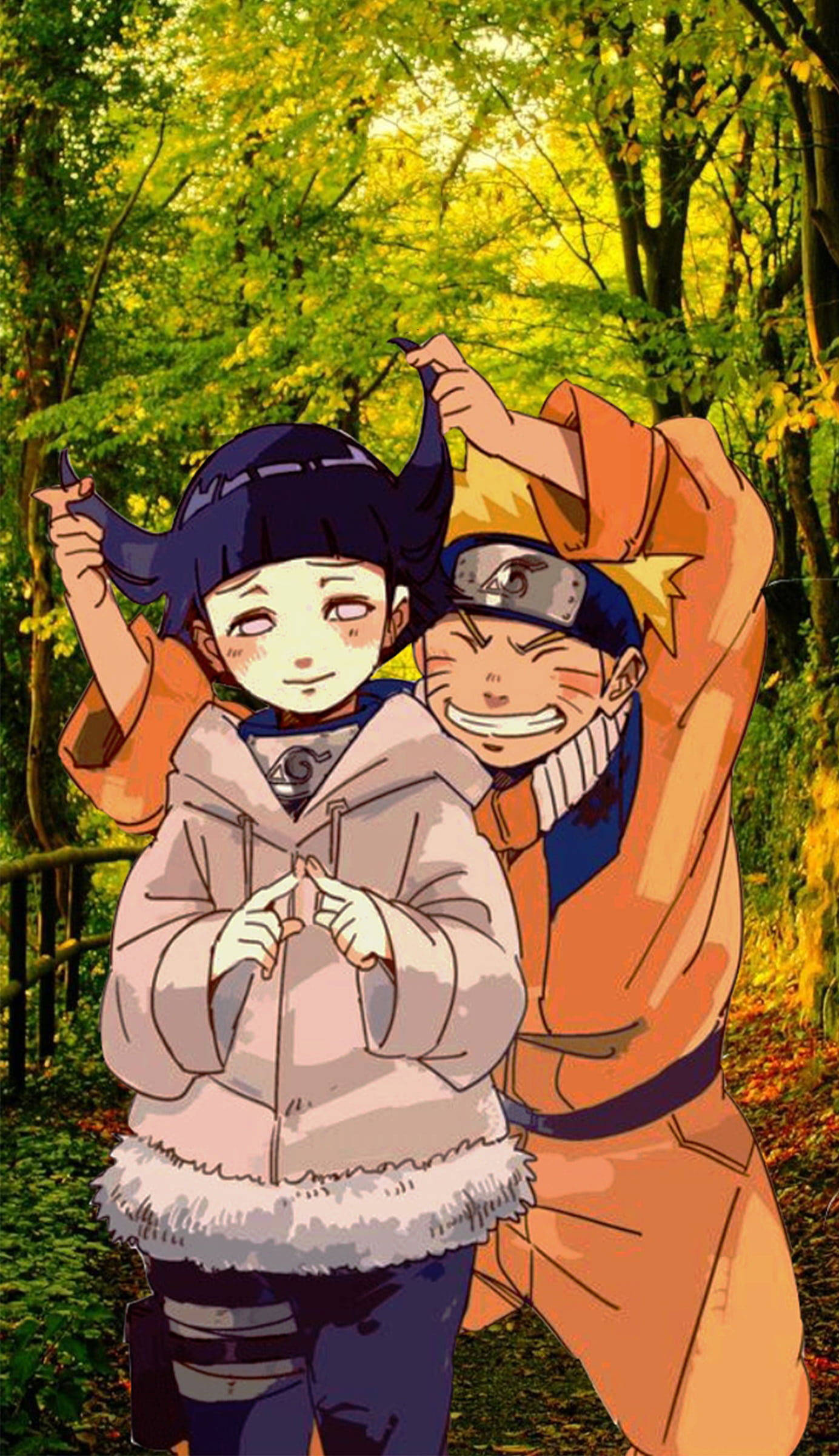 Naruto Dễ Thương Trong Rừng Hình nền