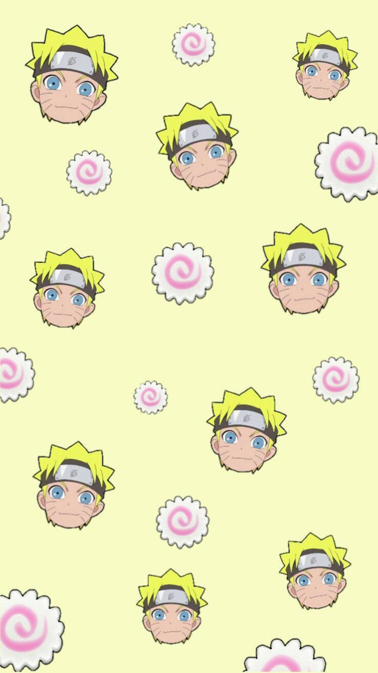 Naruto Dễ Thương Và Bánh Cá Hình nền