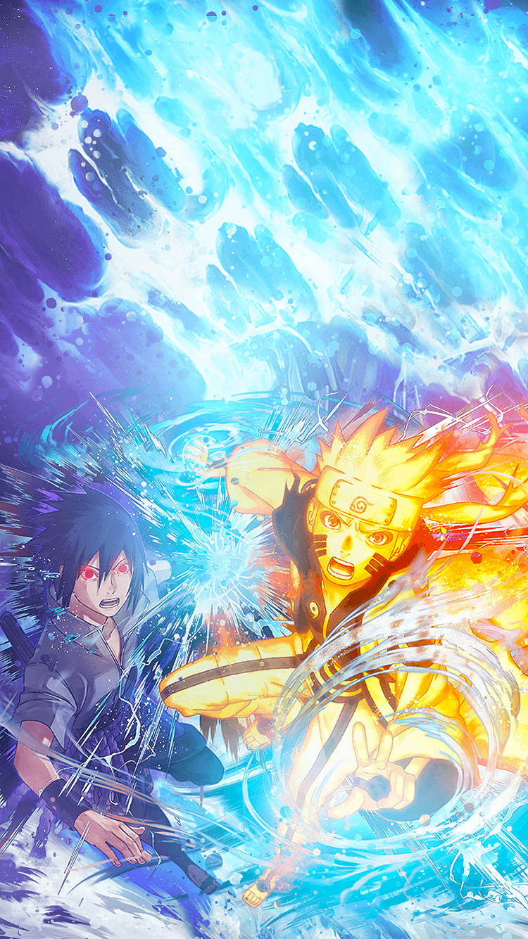 Naruto Điện Thoại Rực Lửa Hình nền