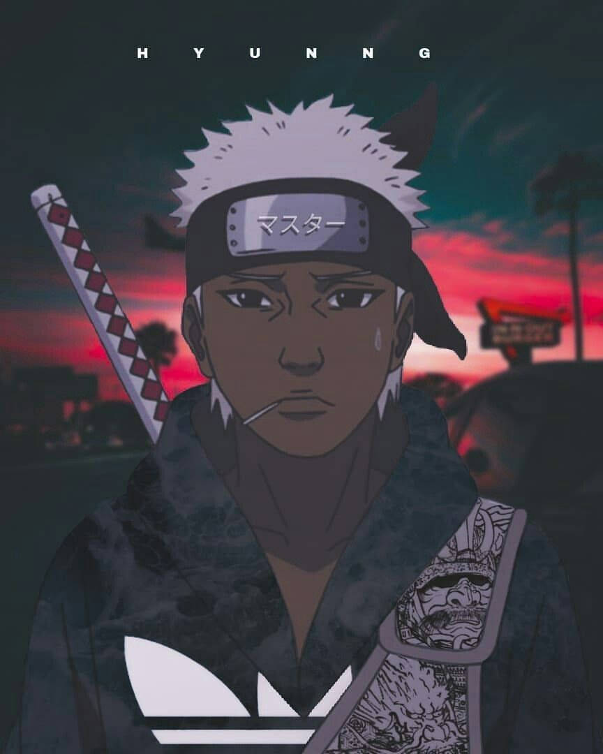 Naruto Drip Hóa Thân Thành Nhân Vật Anime Omoi Hình nền