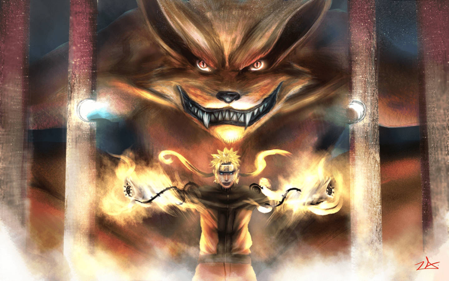 Naruto Fiery Kurama Ngầu